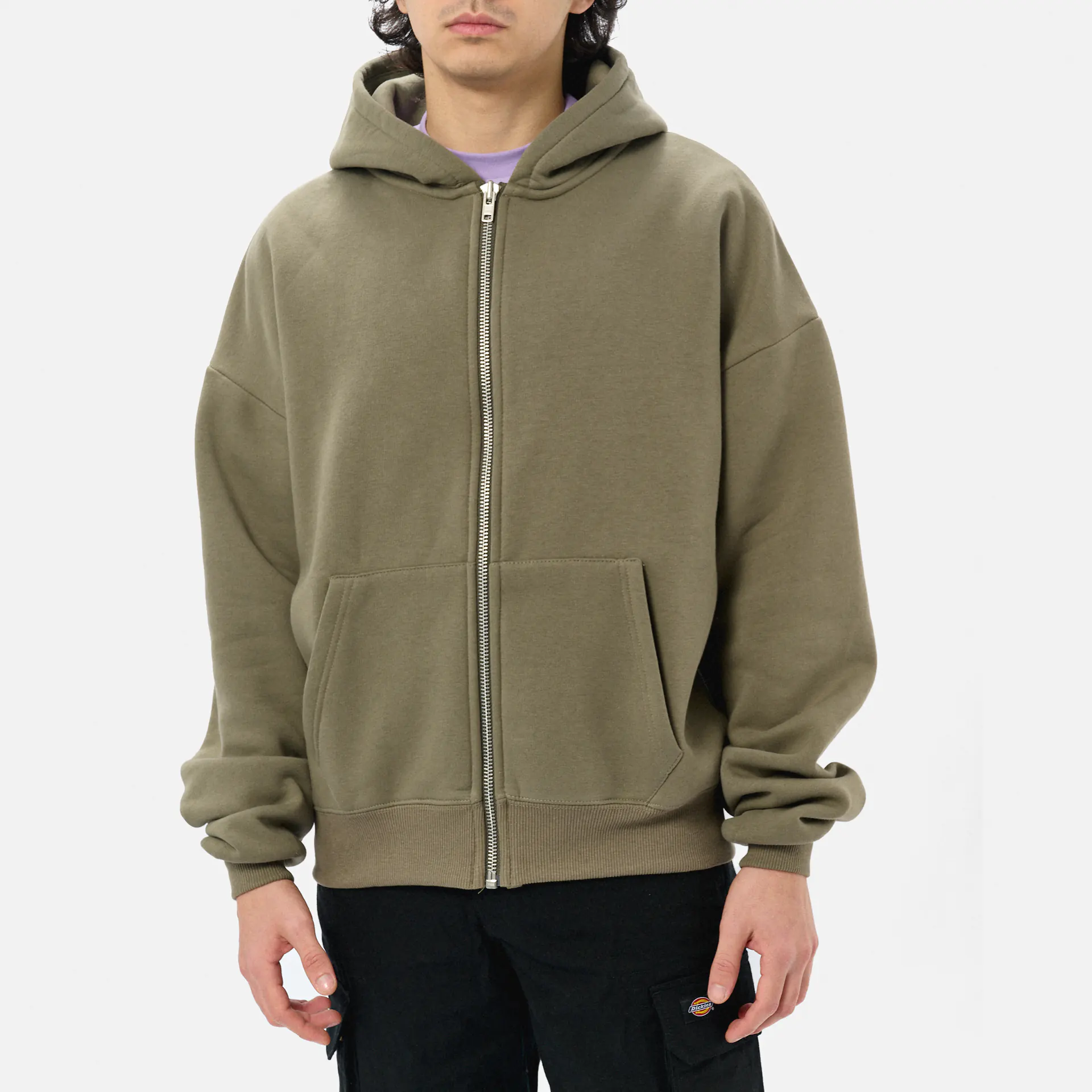 Prohibited SC Zip-Hoodie Khaki