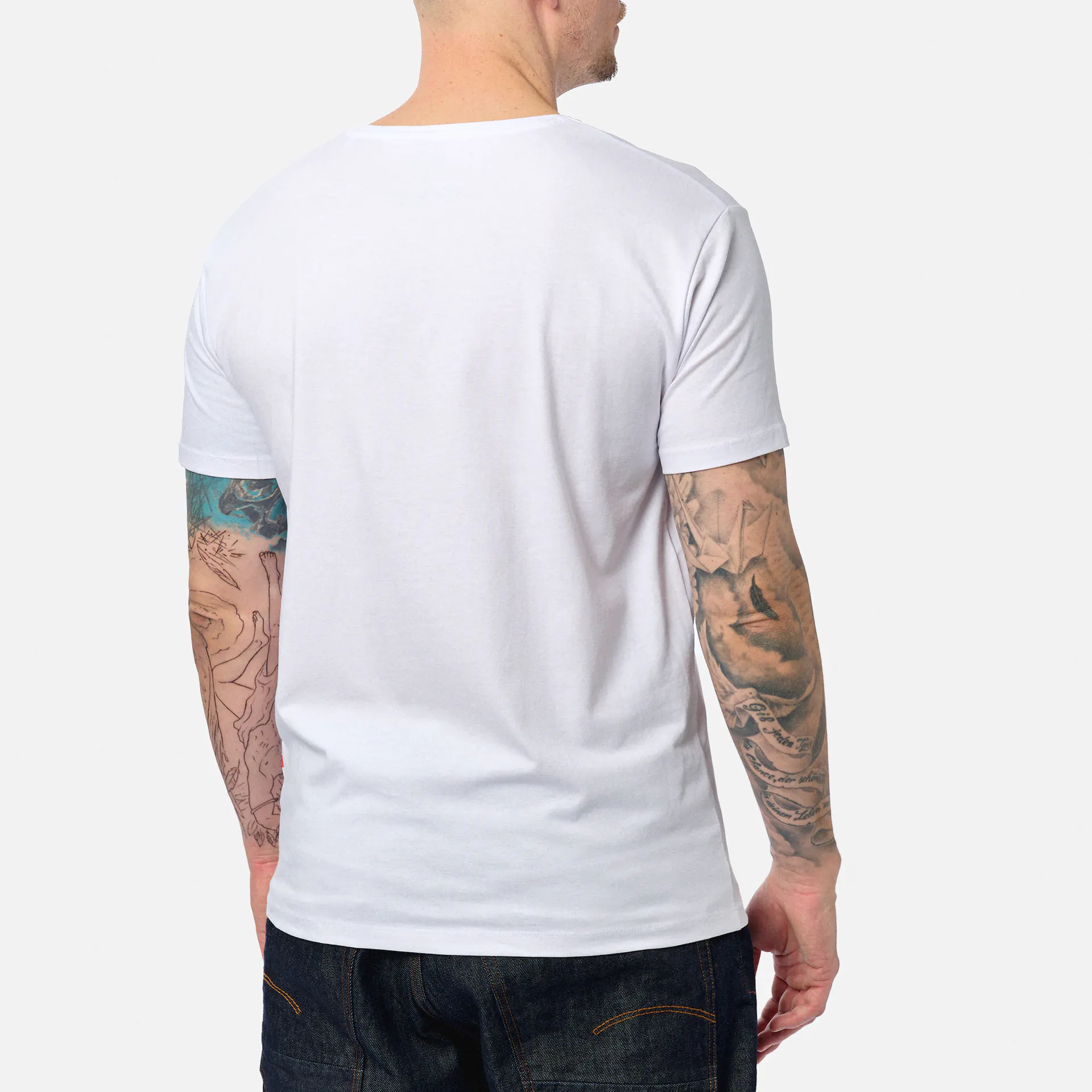 Carlo Colucci T-Shirts Roundneck 2Pack White