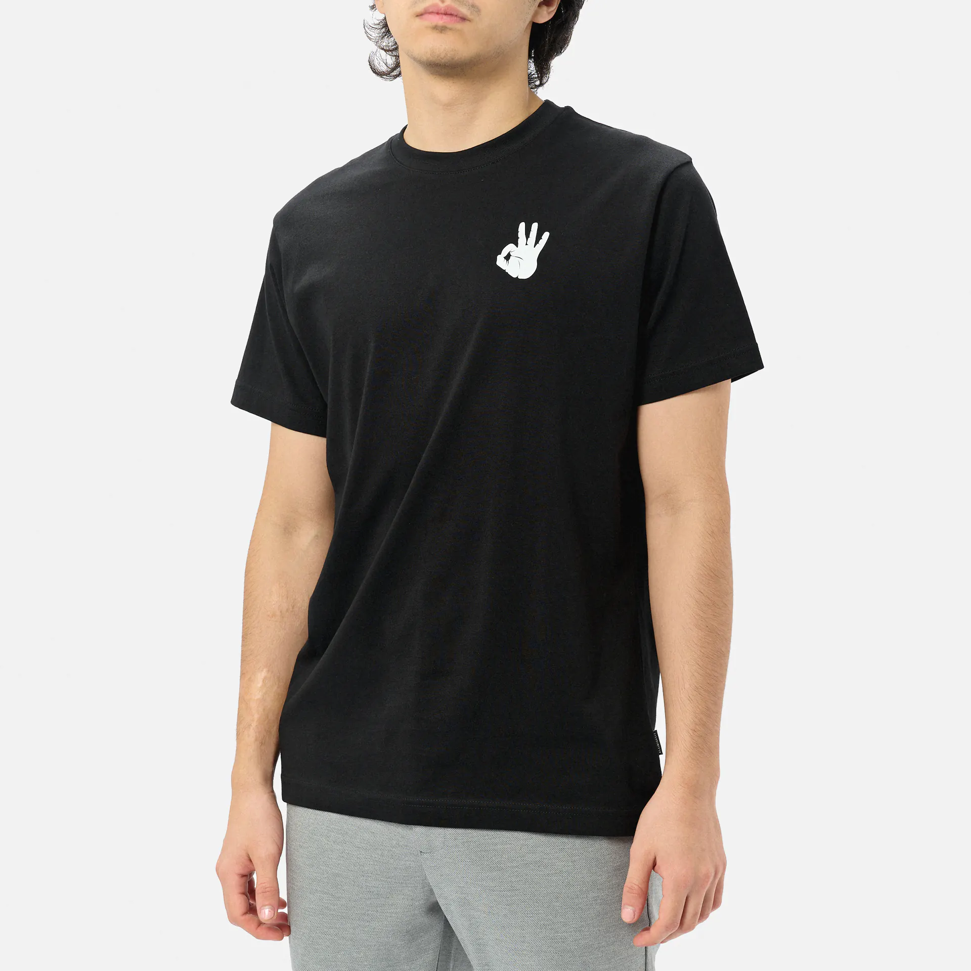 Kleinigkeit Bois Straightcut T-Shirt Keine Probleme Black