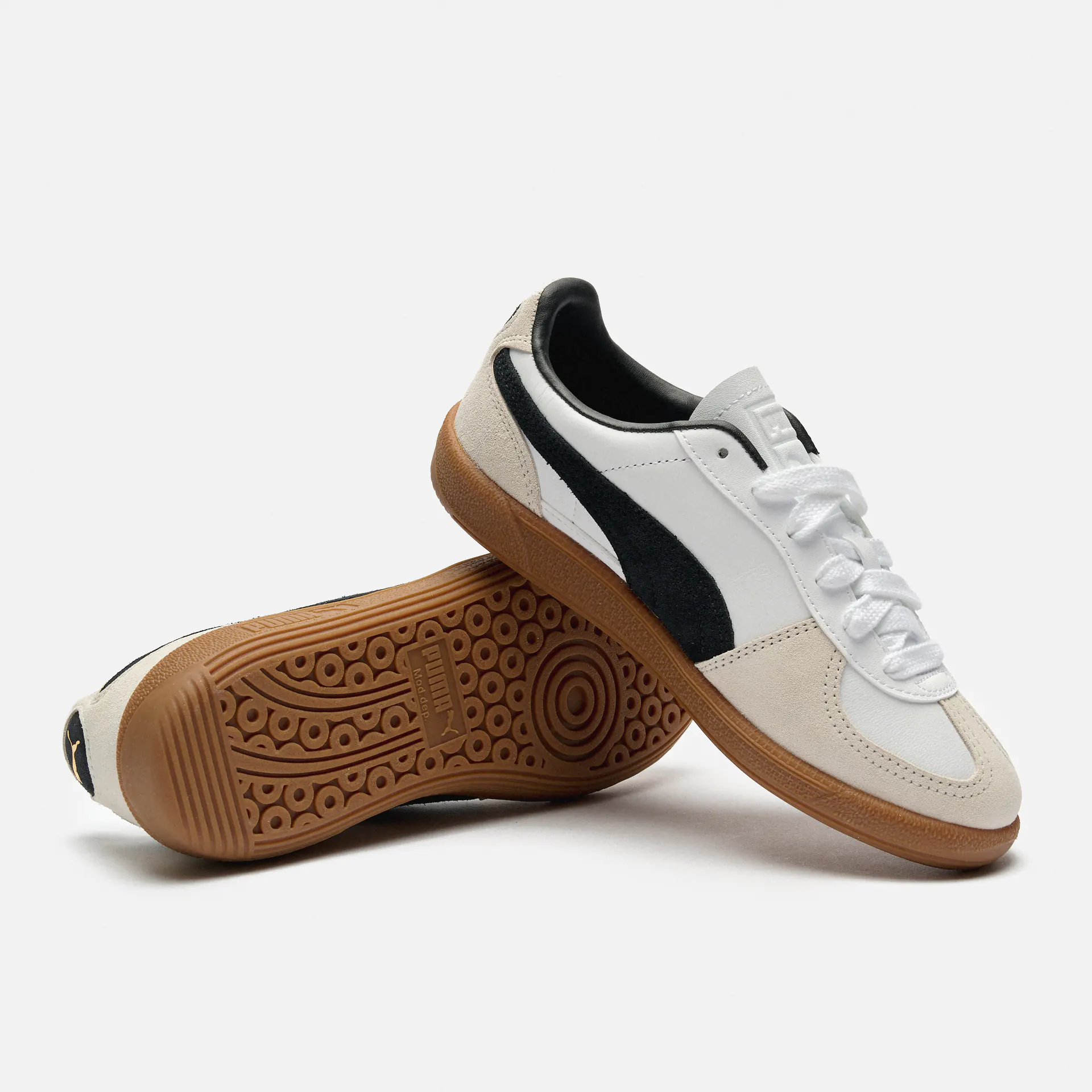 PUMA Palermo LTH Sneaker Puma White-Vapor Gray-Gum