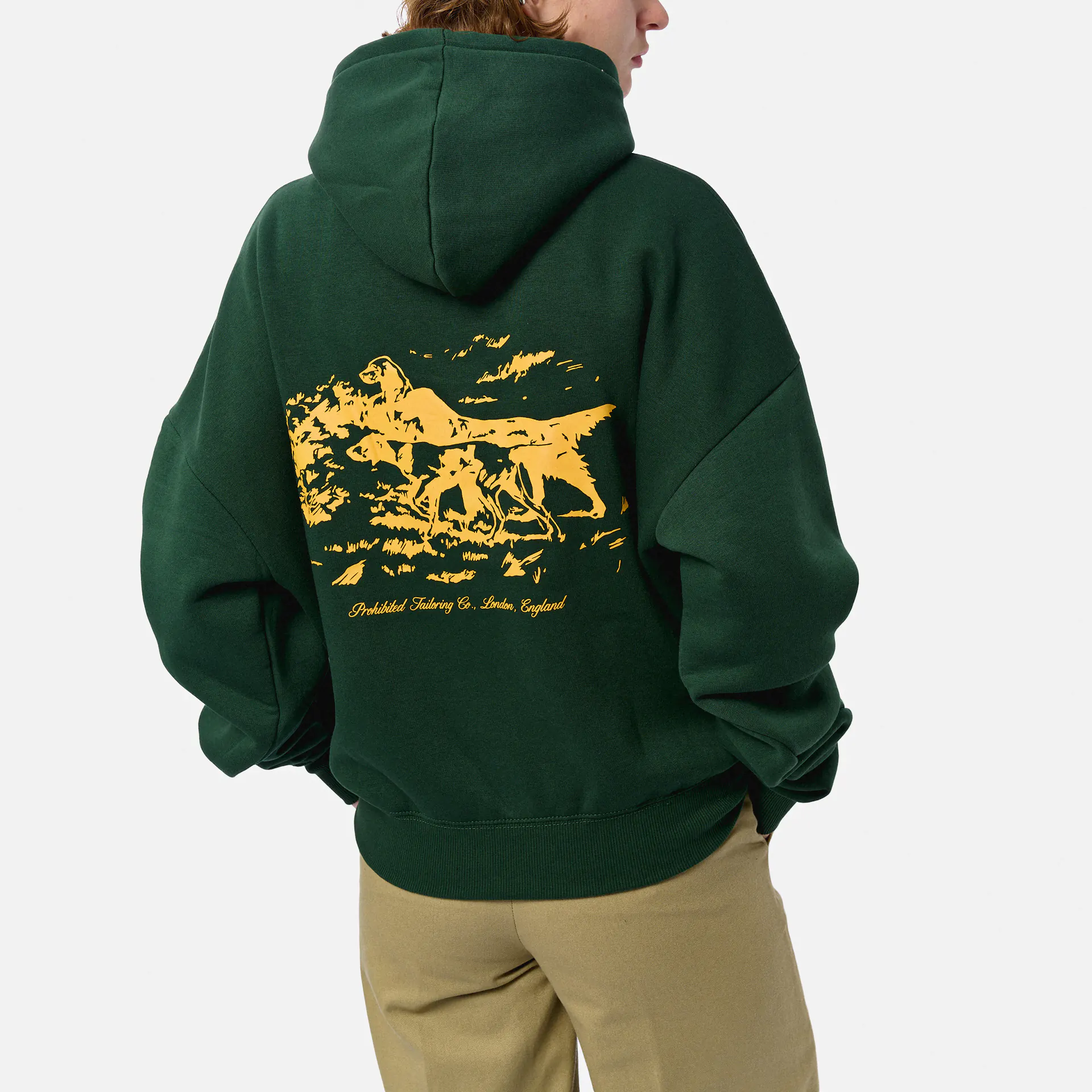 Prohibited Drift Hunt Hoodie British Racing Green