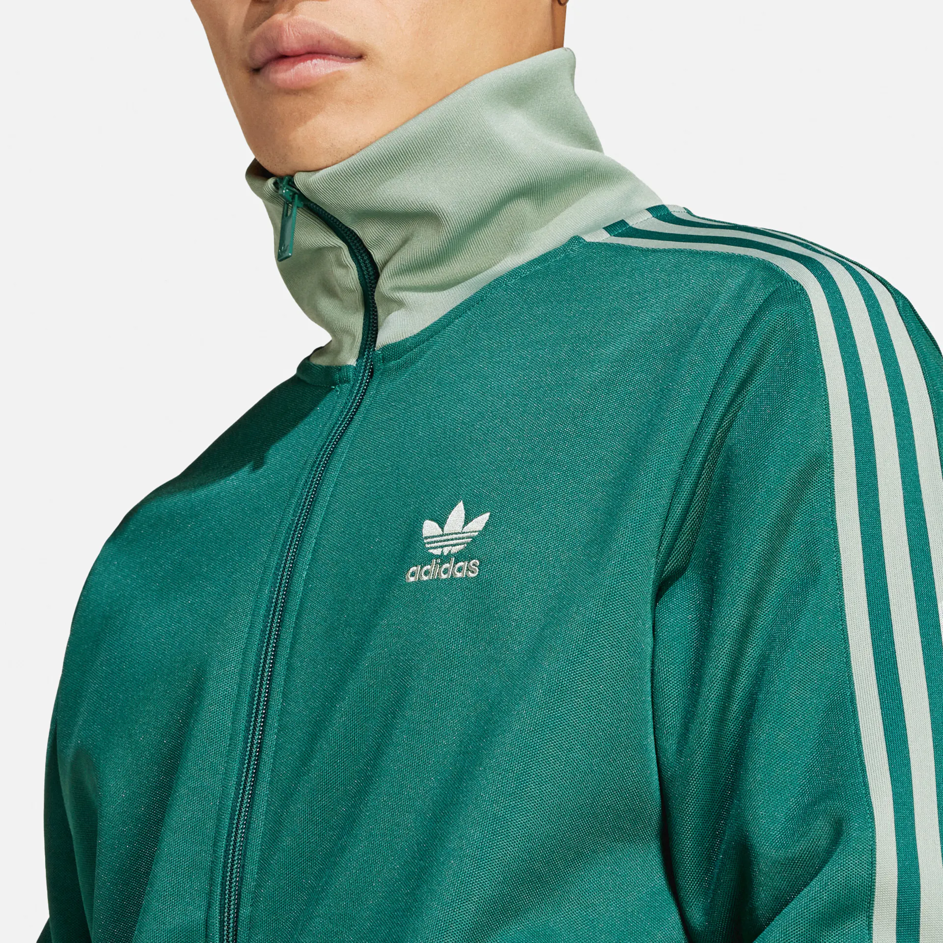 adidas adicolor Classic Beckenbauer Track Jacket Collegiate Green/Silver Green