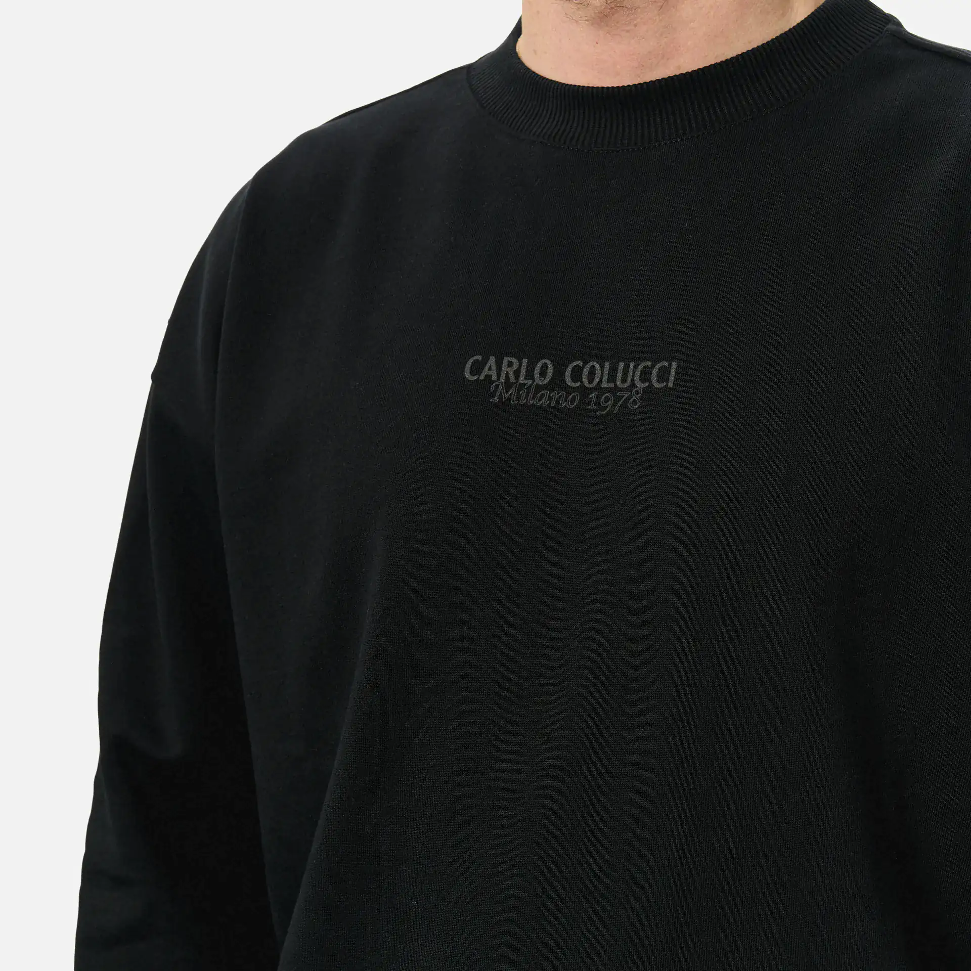 Carlo Colucci La Famiglia Sweatshirt Black