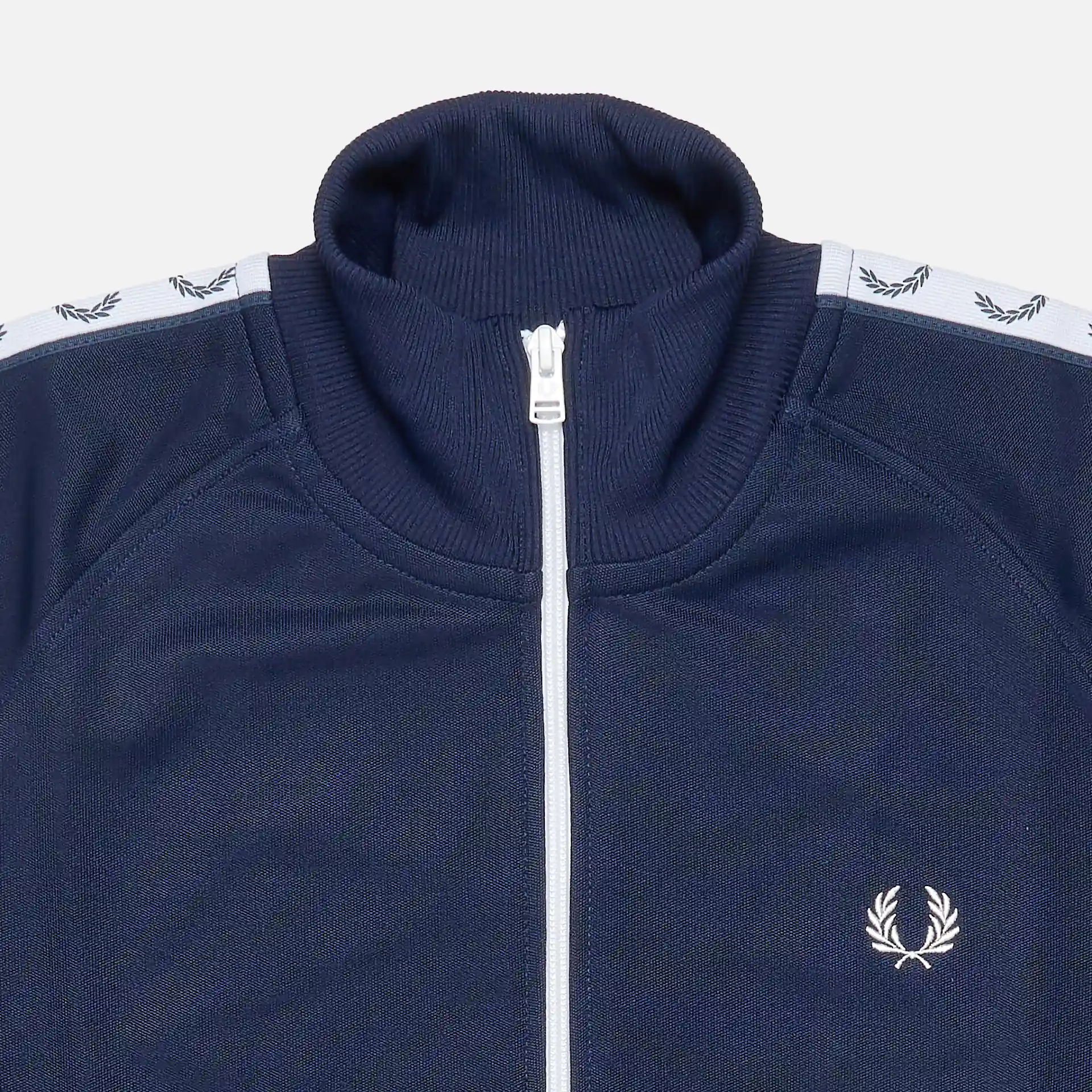 Fred Perry Taped Track Jacket Carbon Blue