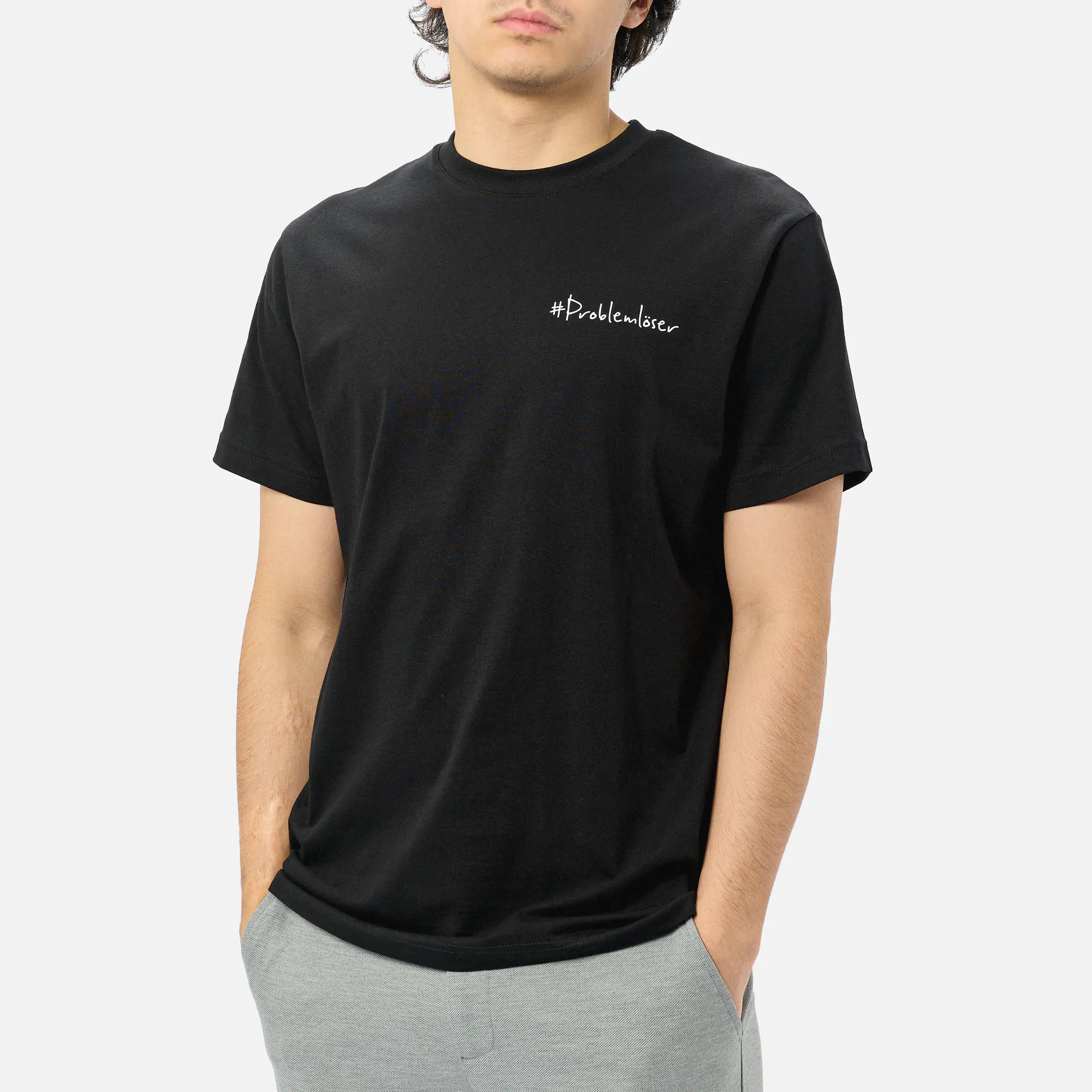 Kleinigkeit Bois Straightcut T-Shirt Problemlöser Black