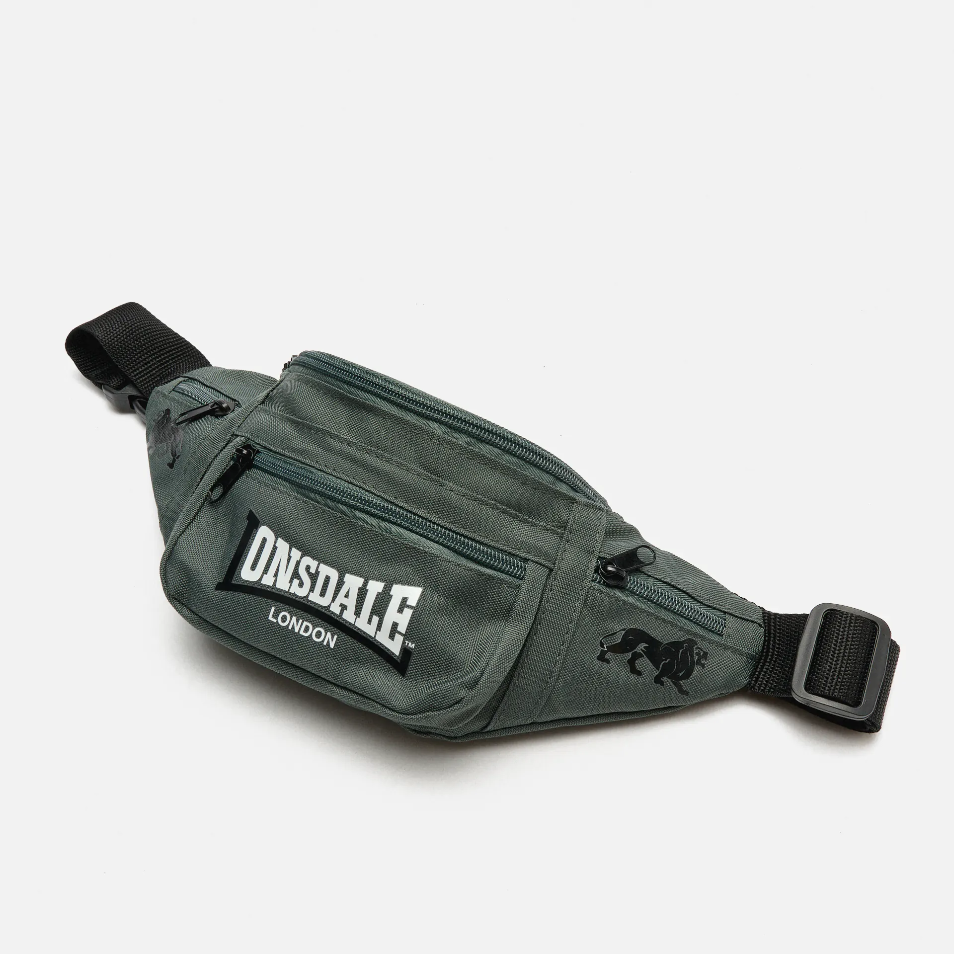 Lonsdale HIP Waistbag Olive/Black/White