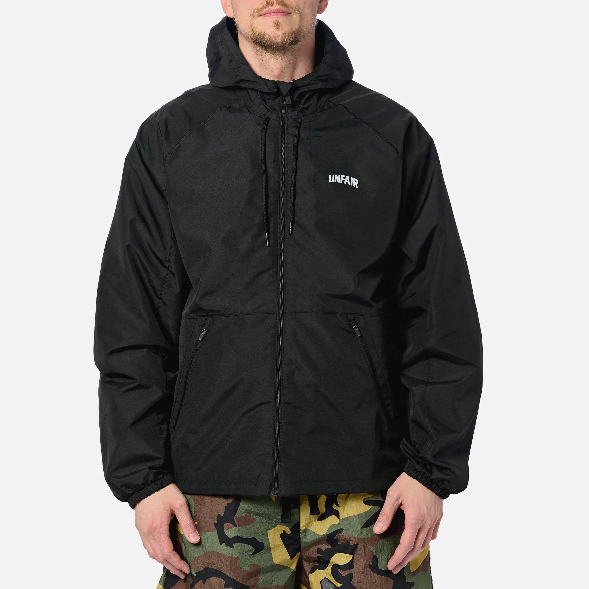 Unfair Athletics Blizzard Packable Jacket Black