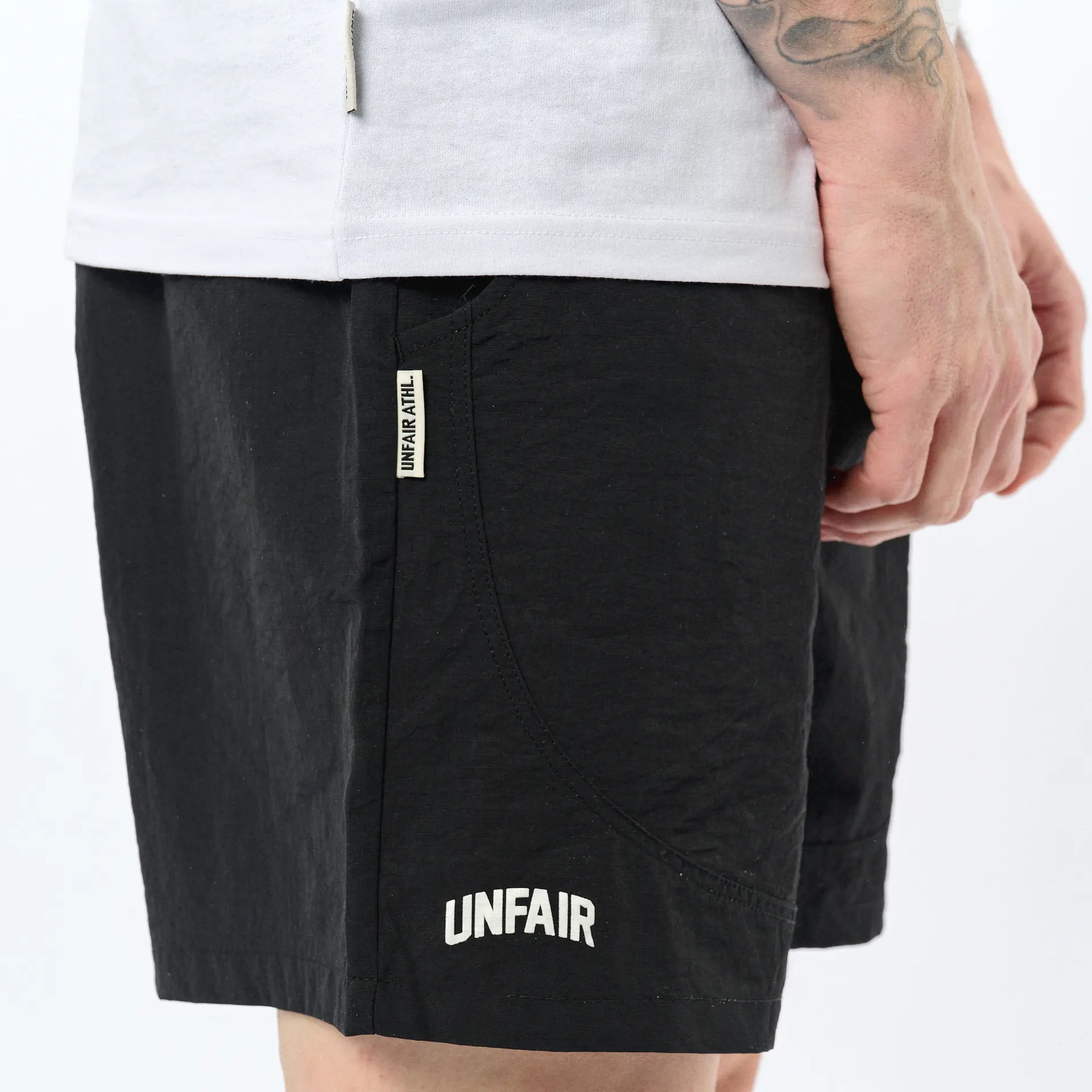 Unfair Athletics Two Sides Swimshorts Black