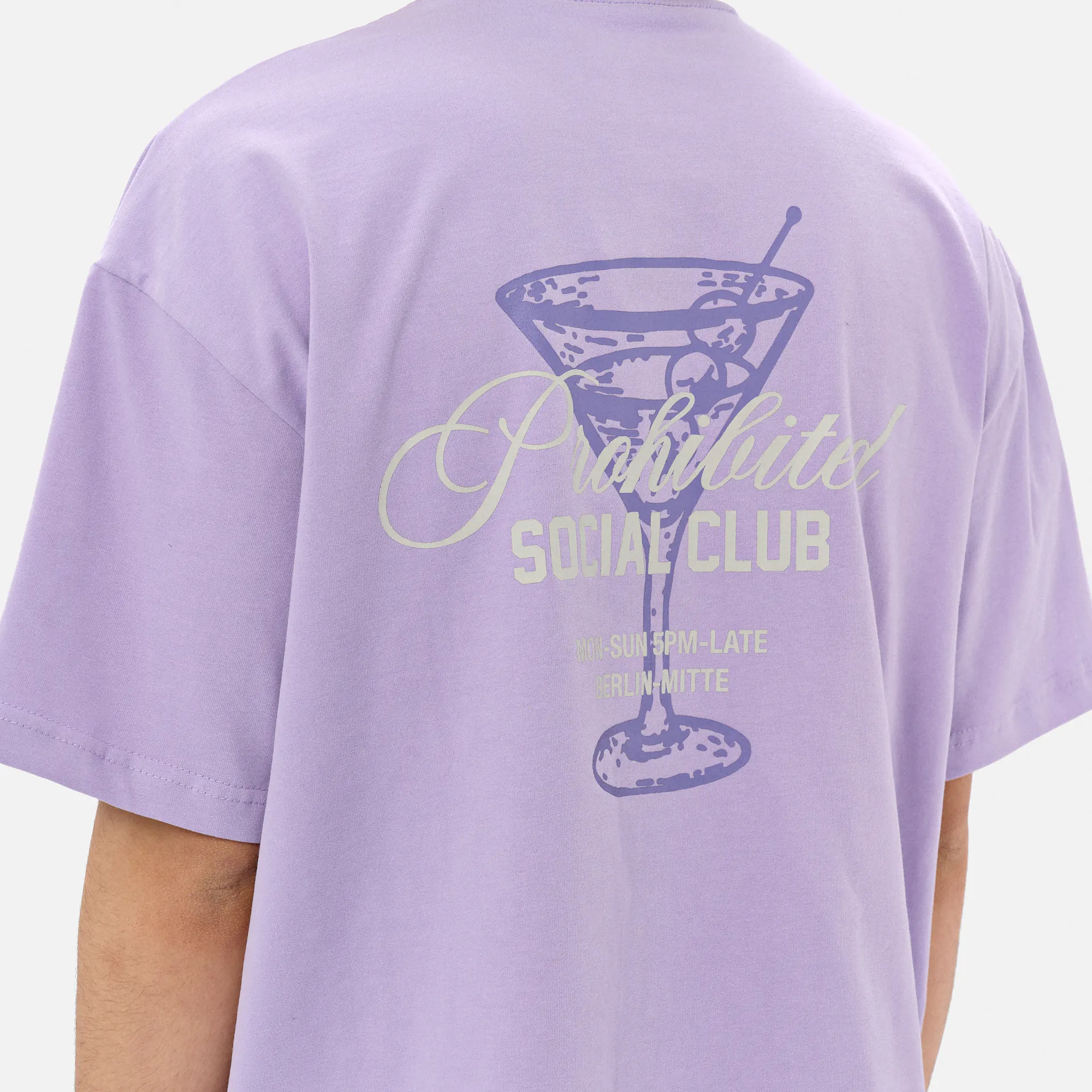 Prohibited SC Martini T-Shirt Lavender