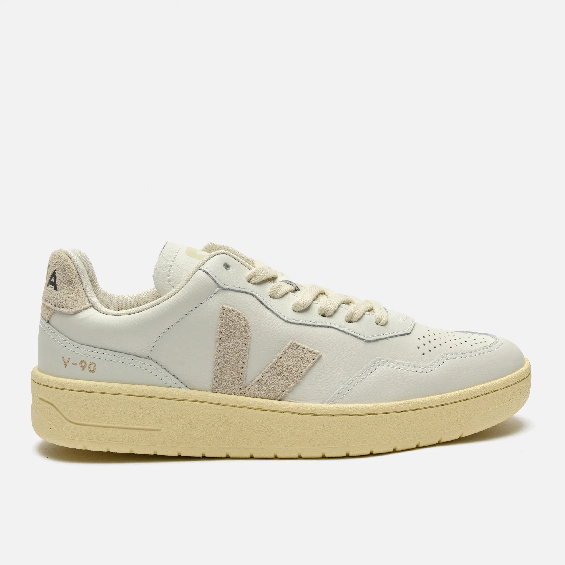 Veja V-90 Leather Sneaker Extra White Natural