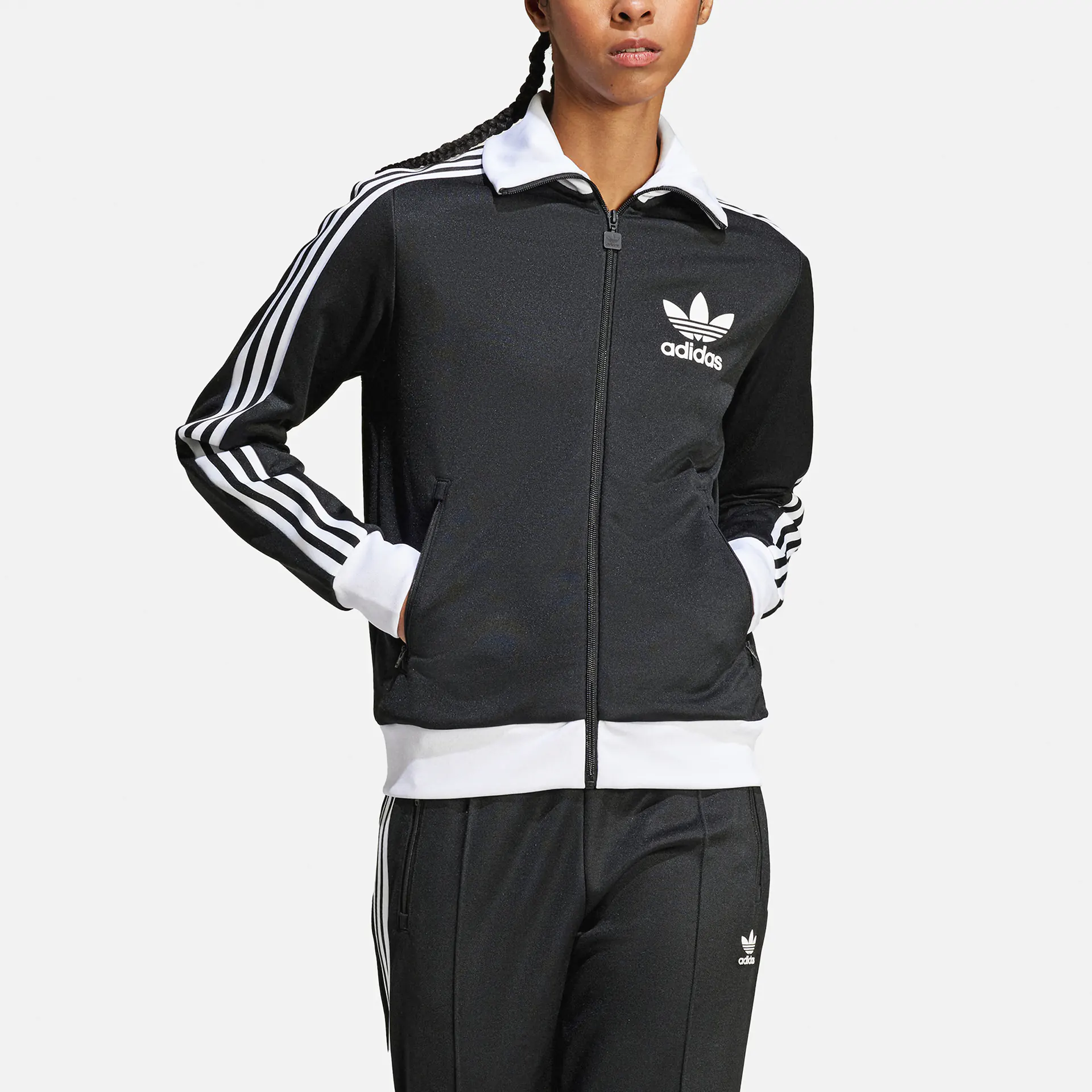 adidas Originals Beckenbauer Track Jacket Black/White