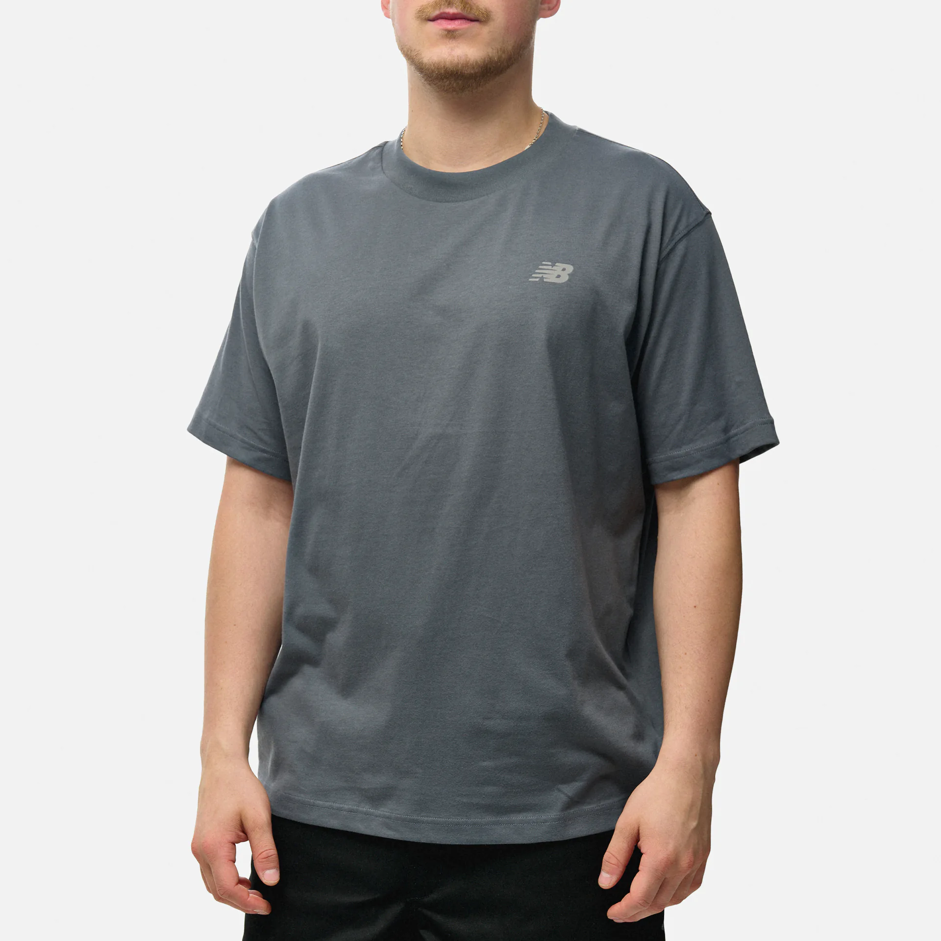 New Balance Relaxed Logo T-Shirt Graphite