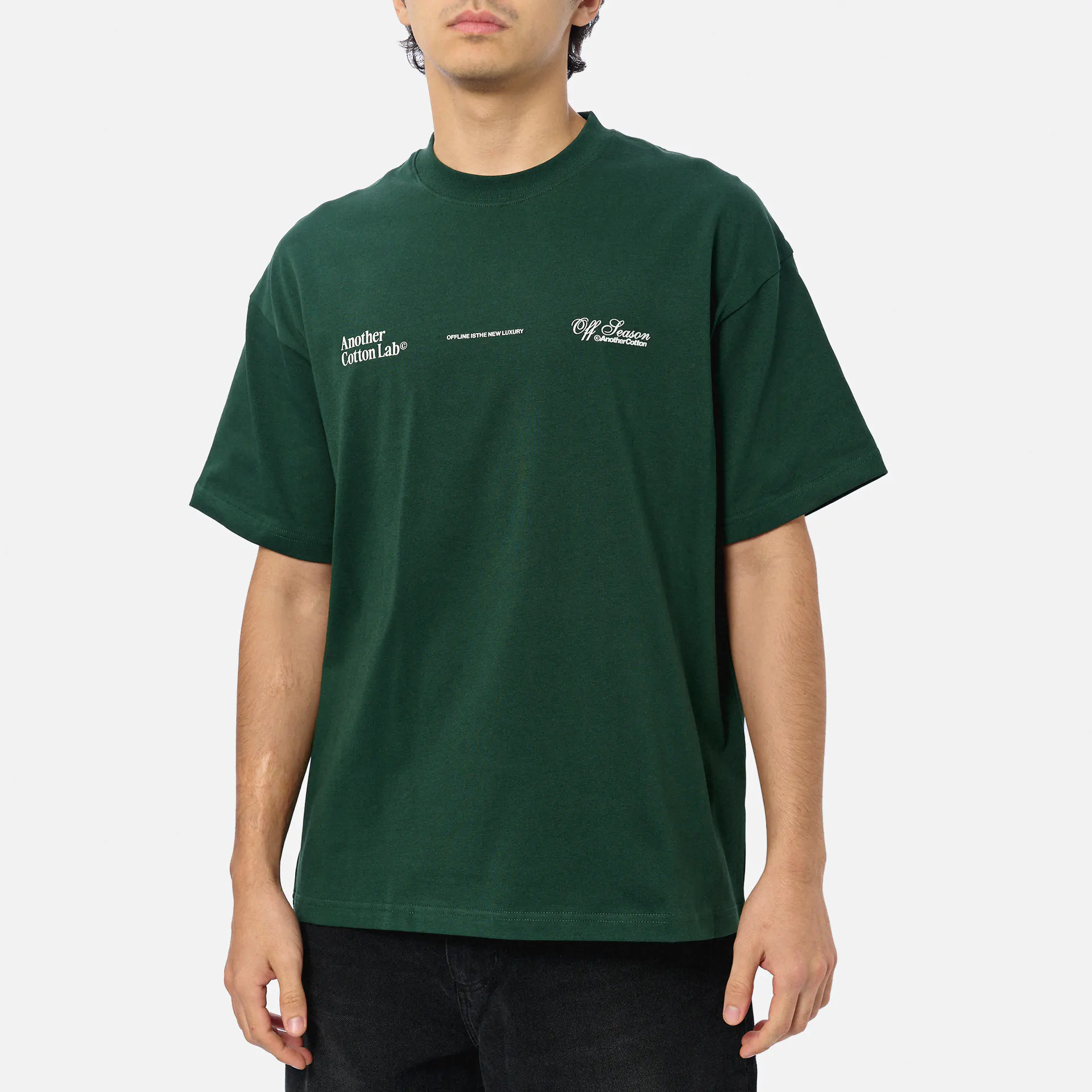 Another Cotton Offline Luxury Oversized T-Shirt Green