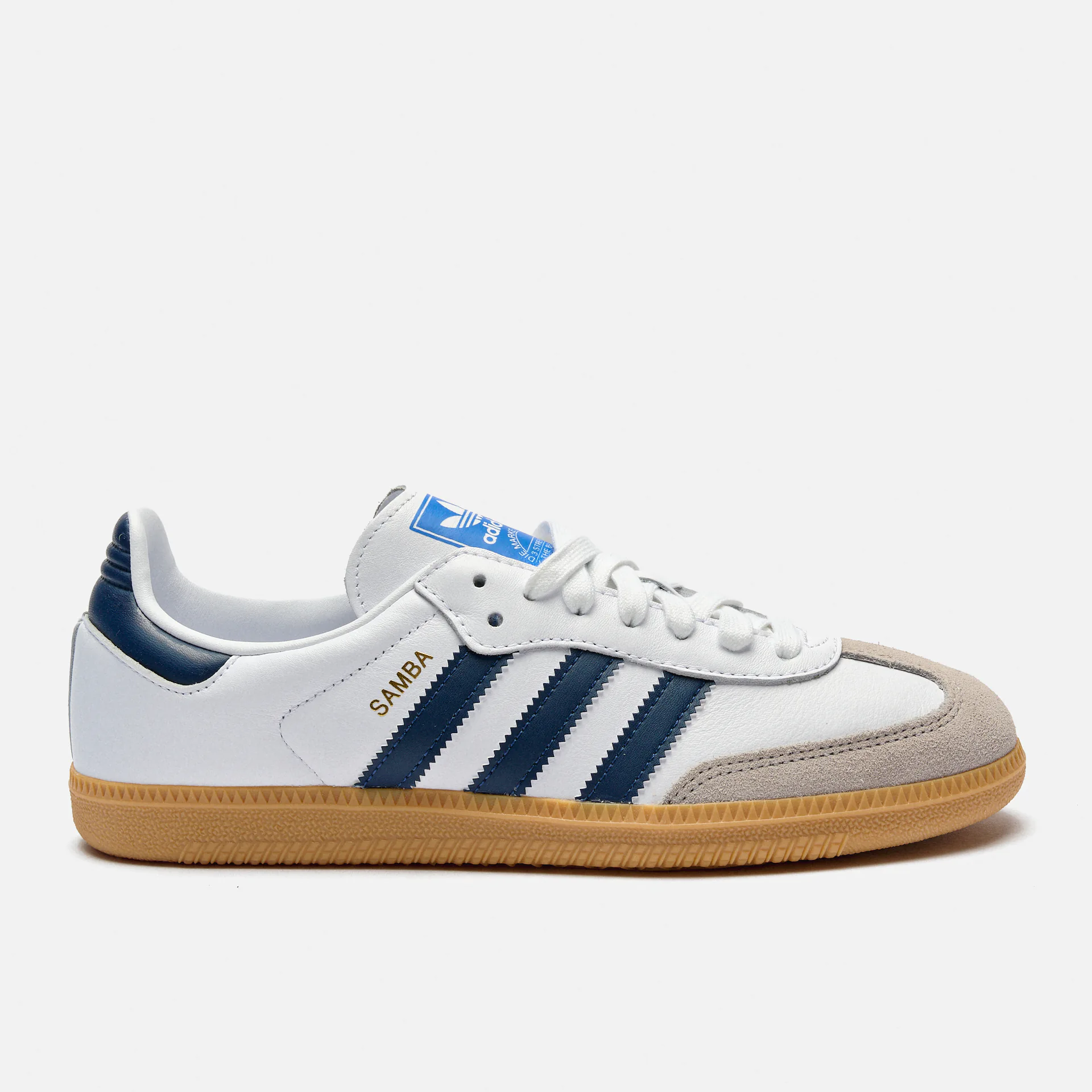 adidas Originals Samba Sneaker OG Cloud White/Night Indigo /Gum