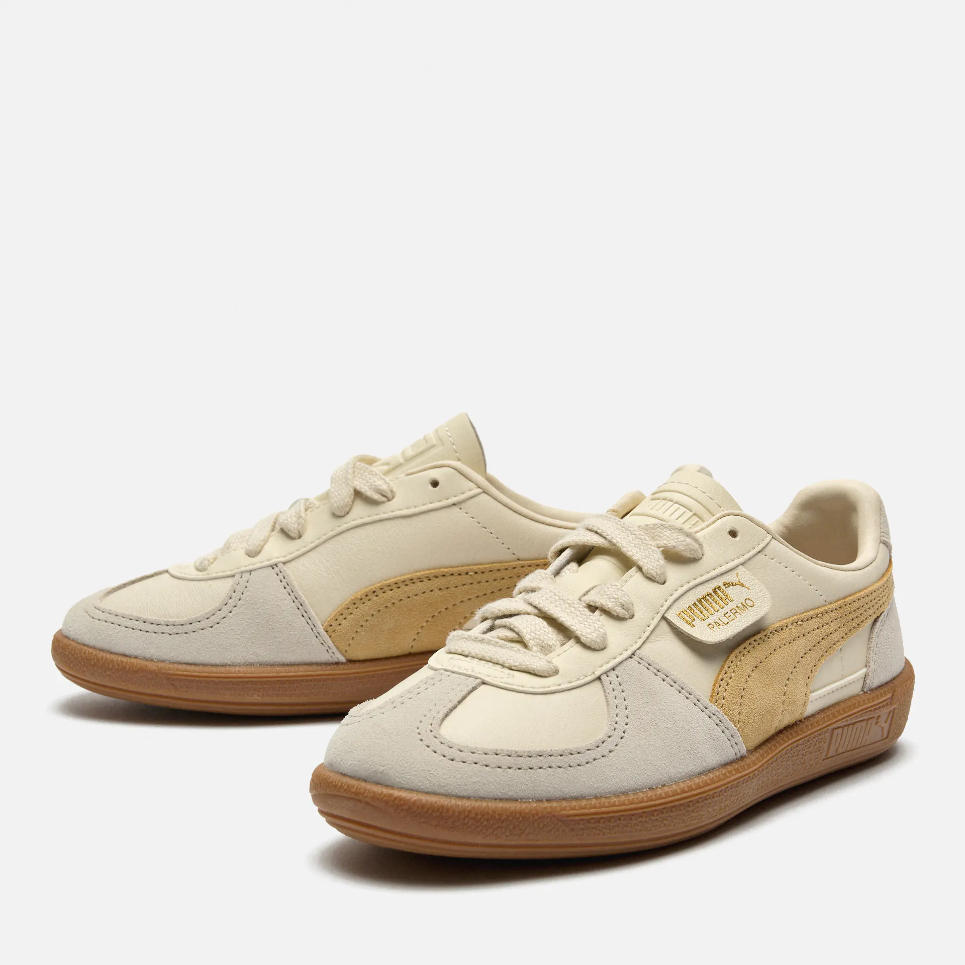 PUMA Palermo LTH Sneaker Alpine Snow-Desert Dust-Gum