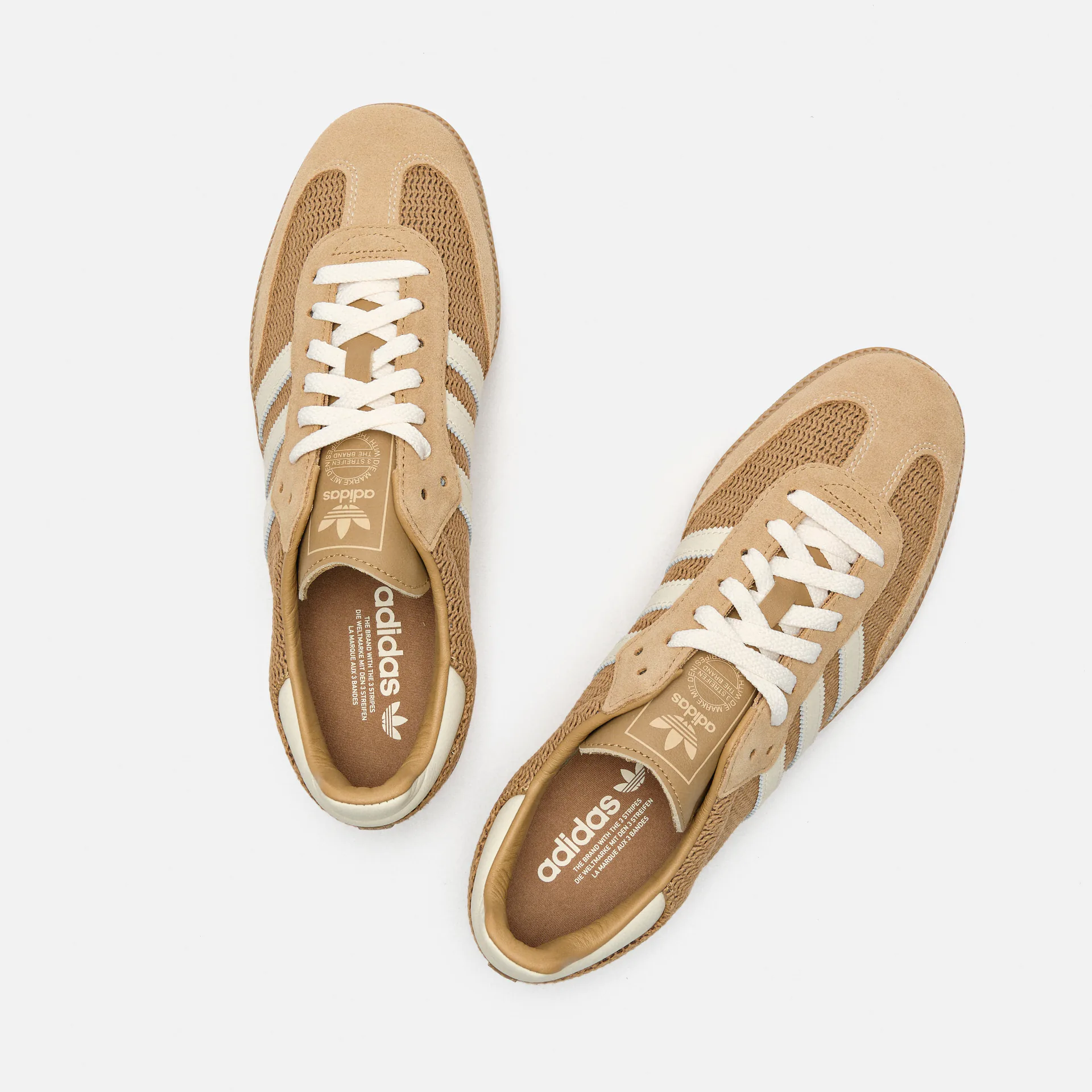 adidas Originals Samba Sneaker OG Cardboard/Chalk White/Brown Desert