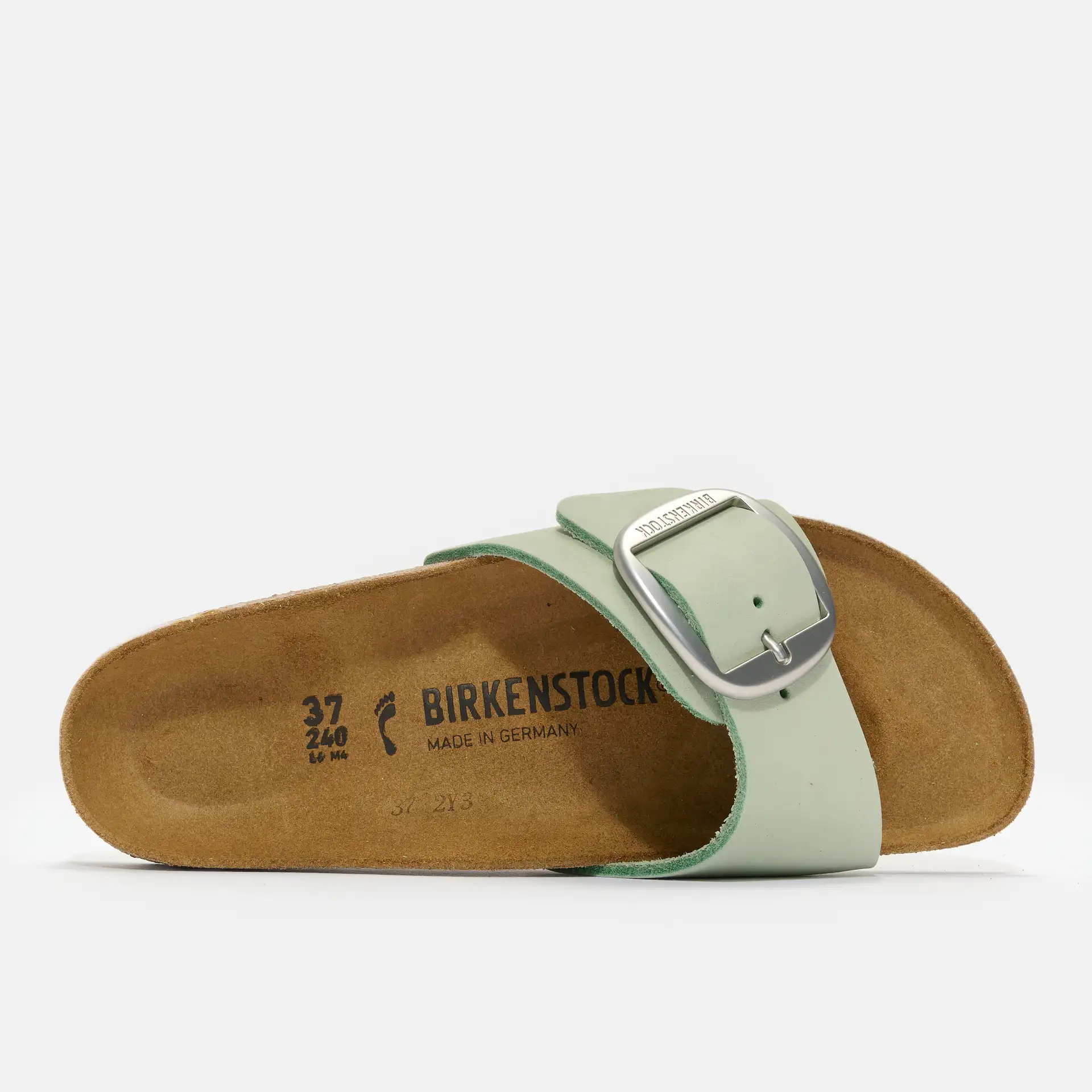 Birkenstock Madrid Big Buckle LENB Sandals Matcha