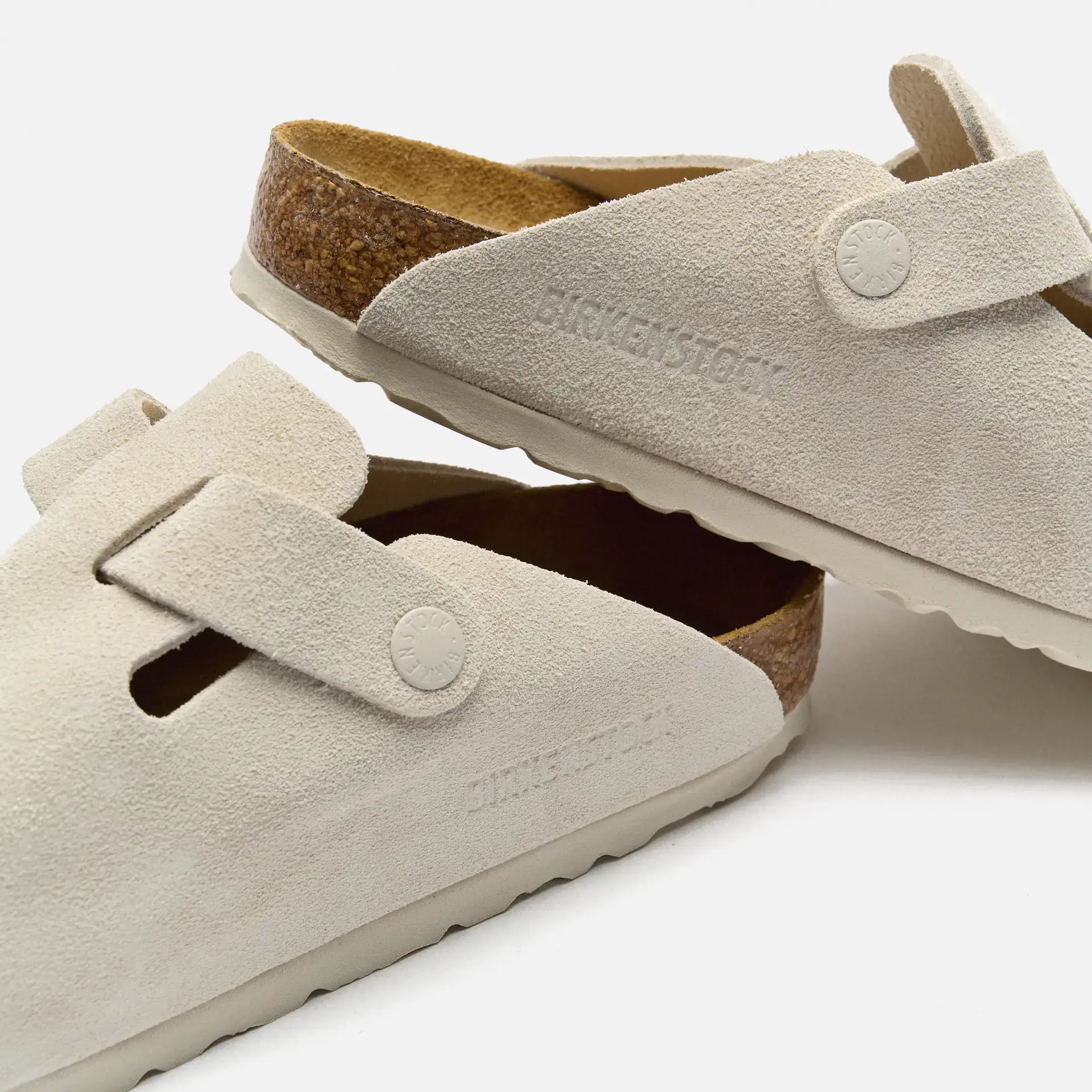 Birkenstock boston white leather online