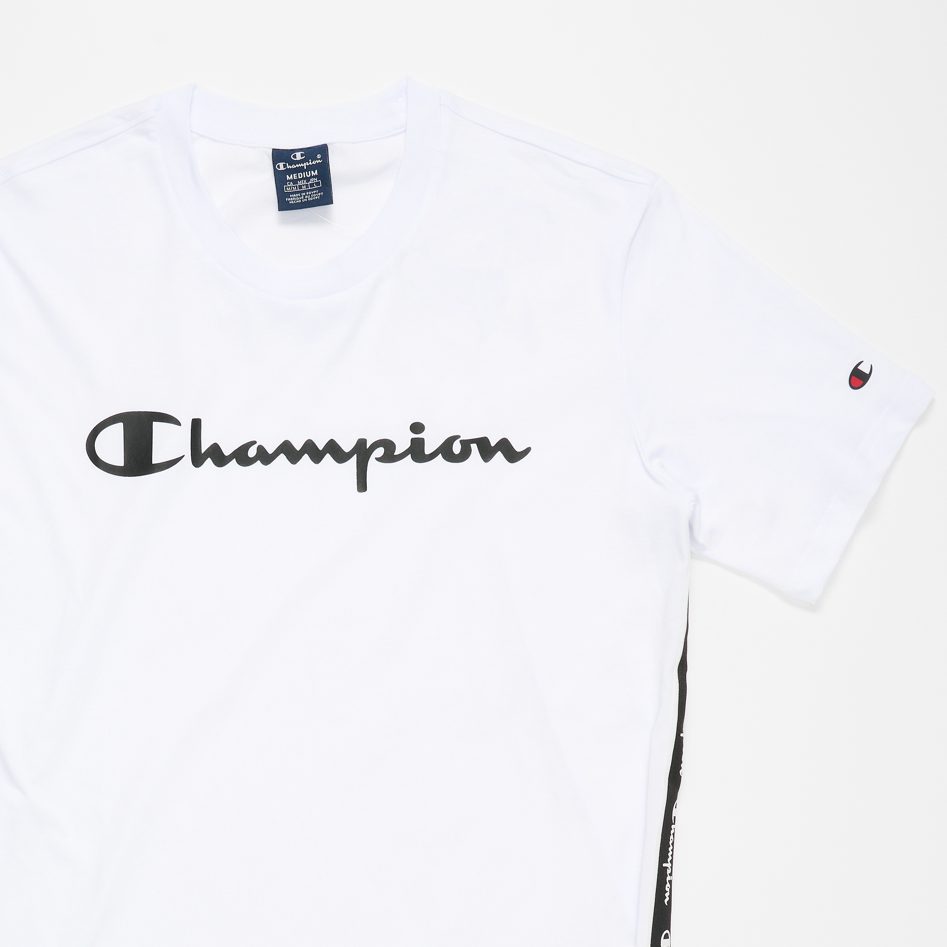 Champion T-Shirt  Crewneck White