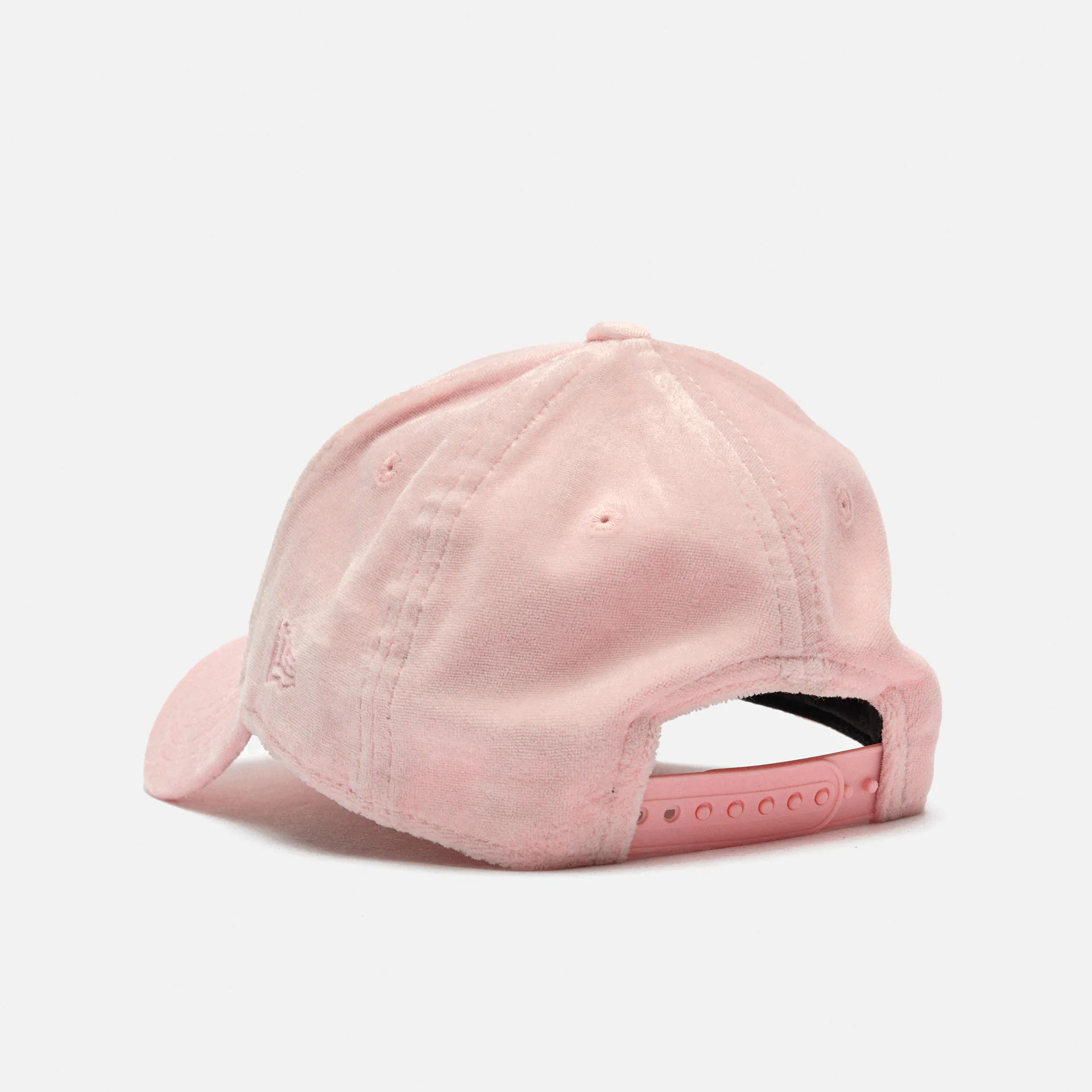 New Era MLB LA Dodgers Female Velour 9Forty Strapback Cap Pink