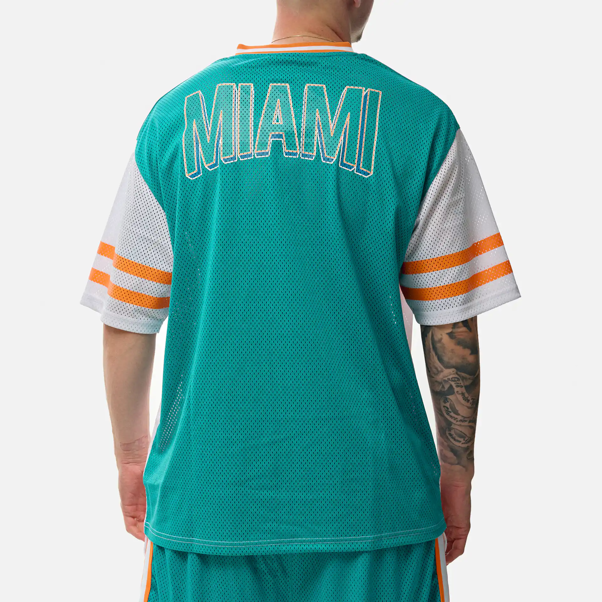 New Era NFL Miami Dolphins Graphic Jersey White