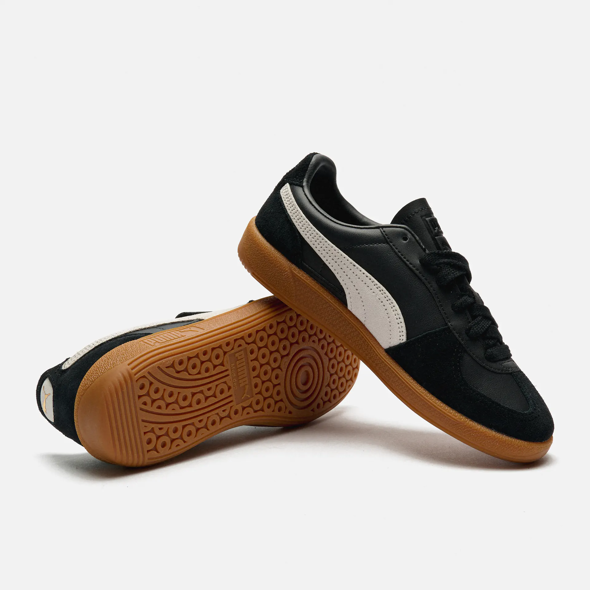 PUMA Palermo Lth Sneaker Black/Gum