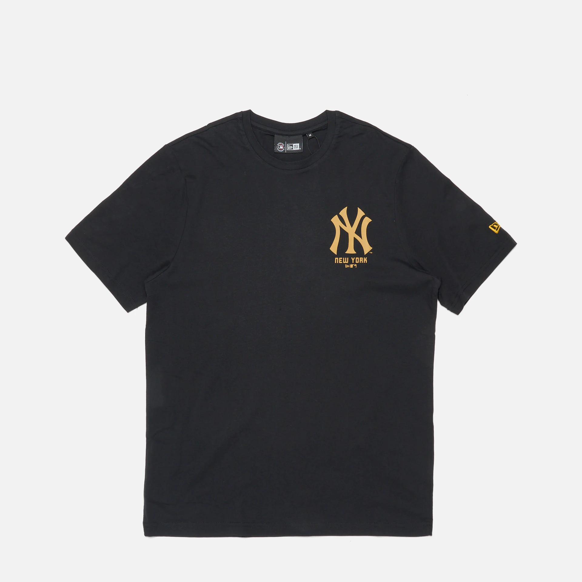 New Era MLB NY Yankees Team Graphic Backprint T-Shirt Black/Bronze
