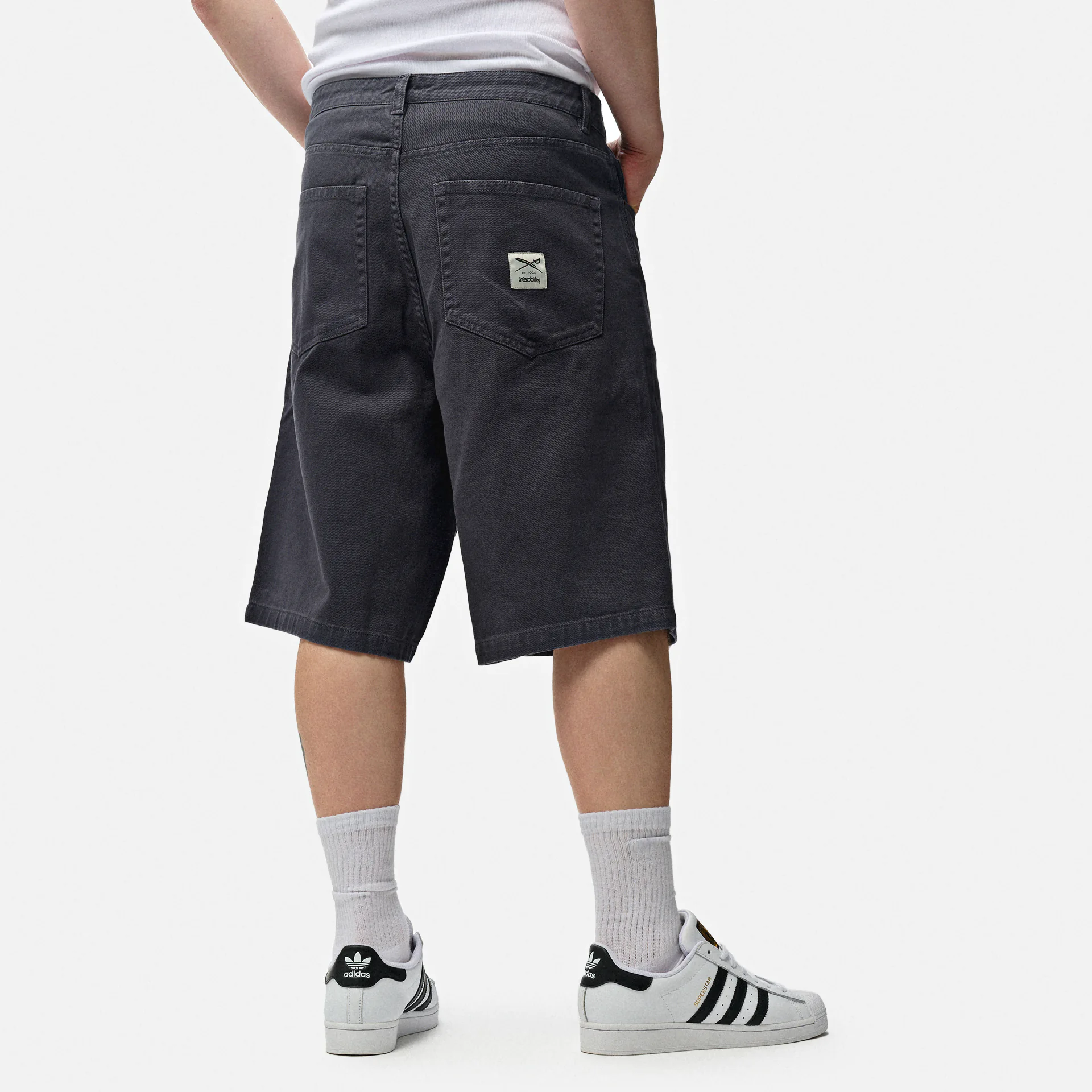 Iriedaily Nanolo Shorts Dark Steel