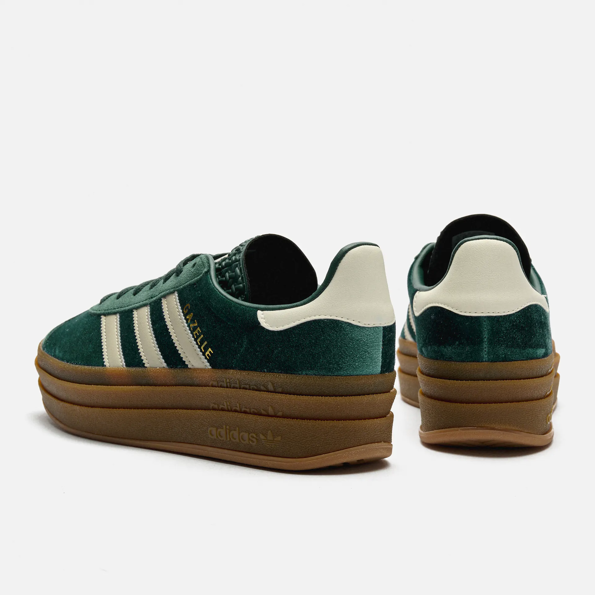 adidas Originals Gazelle Bold Sneaker Mineral Green/Putty Grey