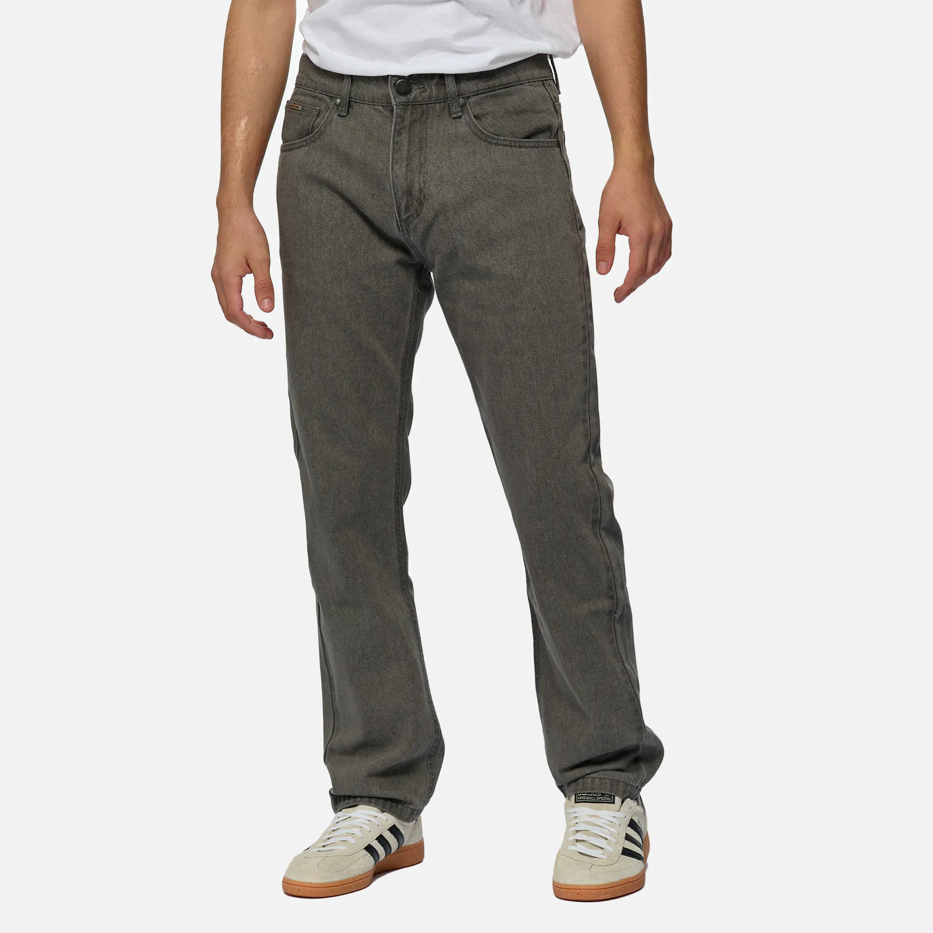 PEGADOR Baures Straight Jeans Washed Grey