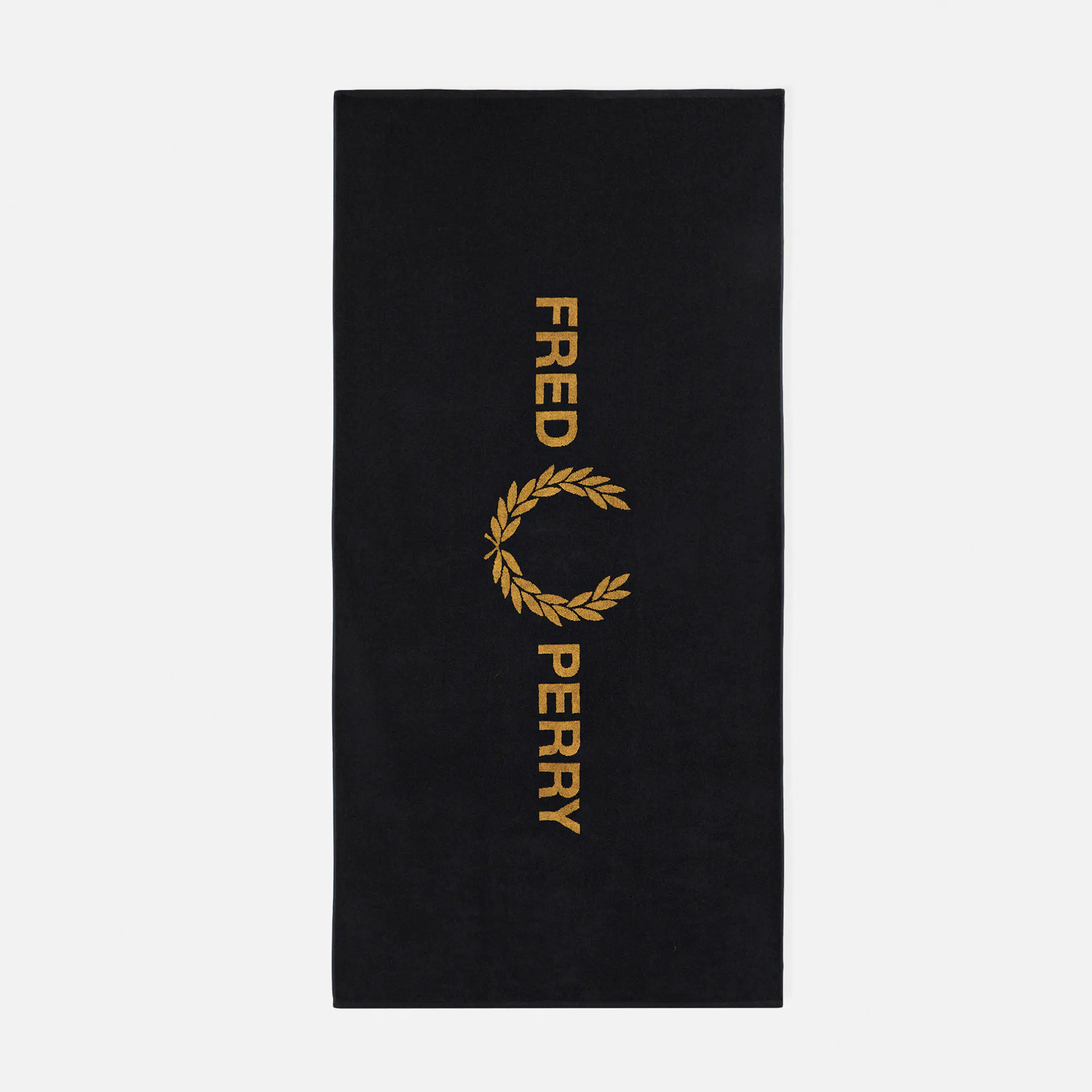 Fred Perry Towel Black/Dark Caramel