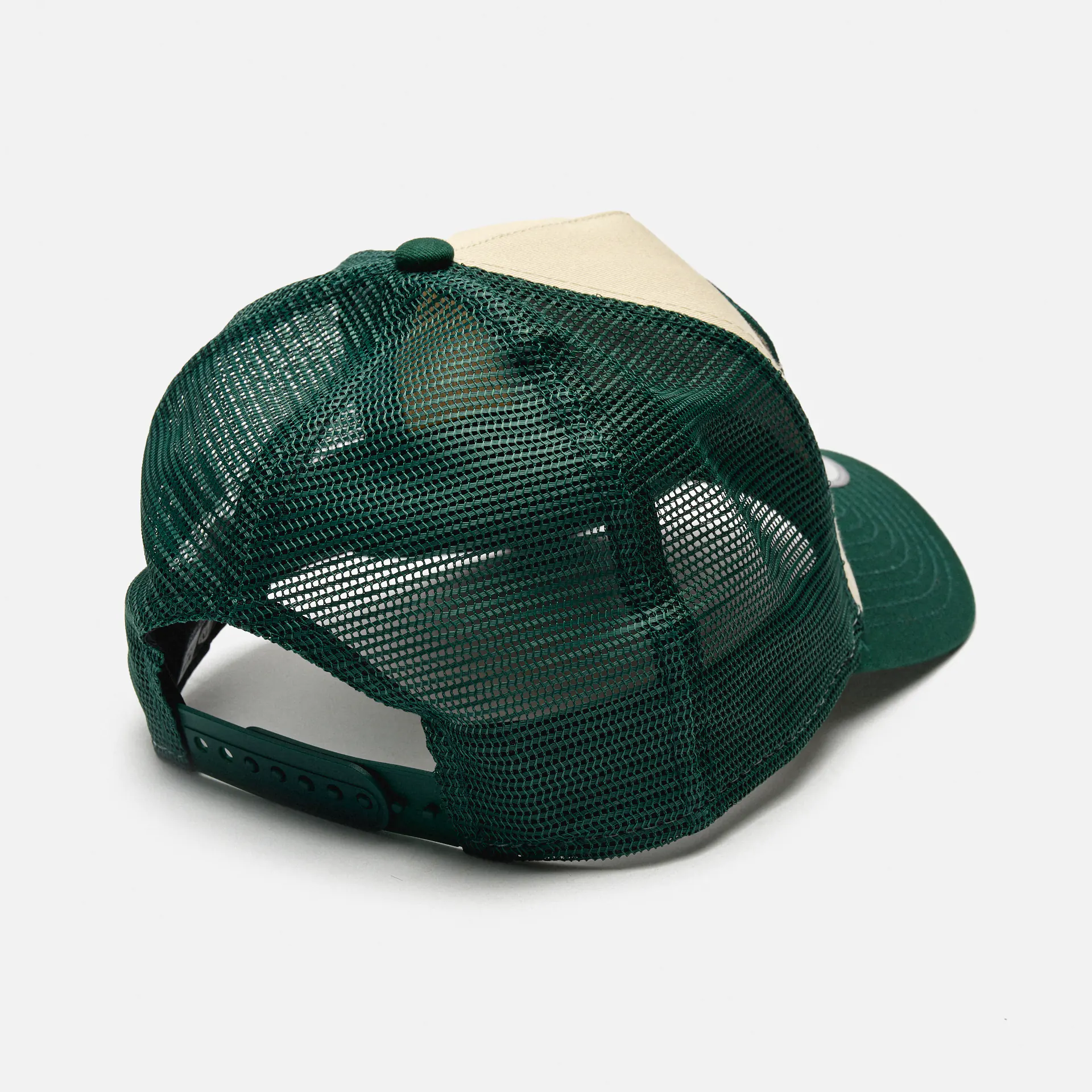 New Era Ski Patch Trucker Cap Dark Green