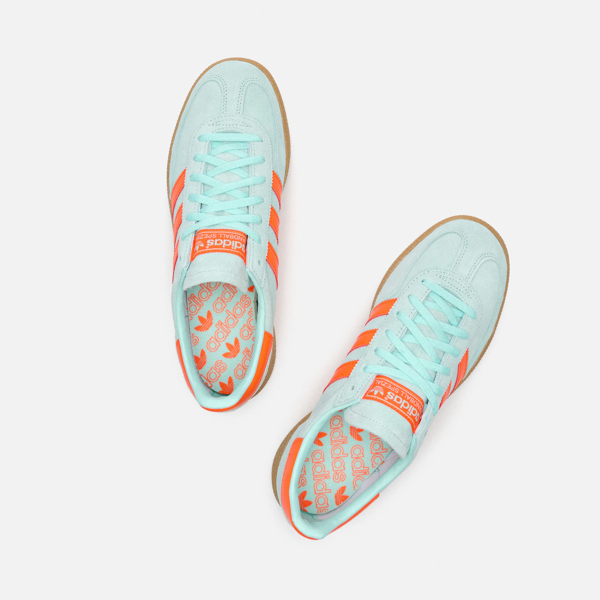 adidas Originals Handball Spezial Sneaker Flash Aqua/Orange/Gum