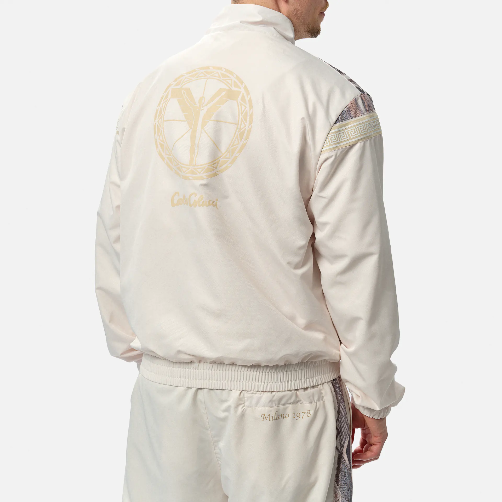 Carlo Colucci Summer Track Jacket Off White