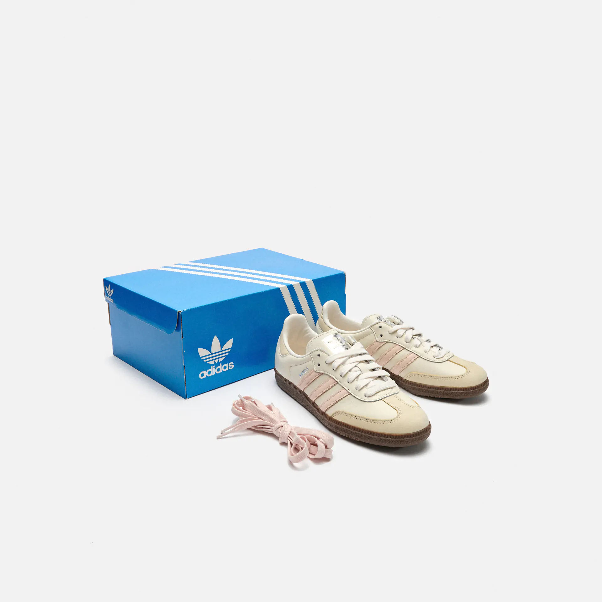 adidas Originals Samba Sneaker OG White Wonder Quartz