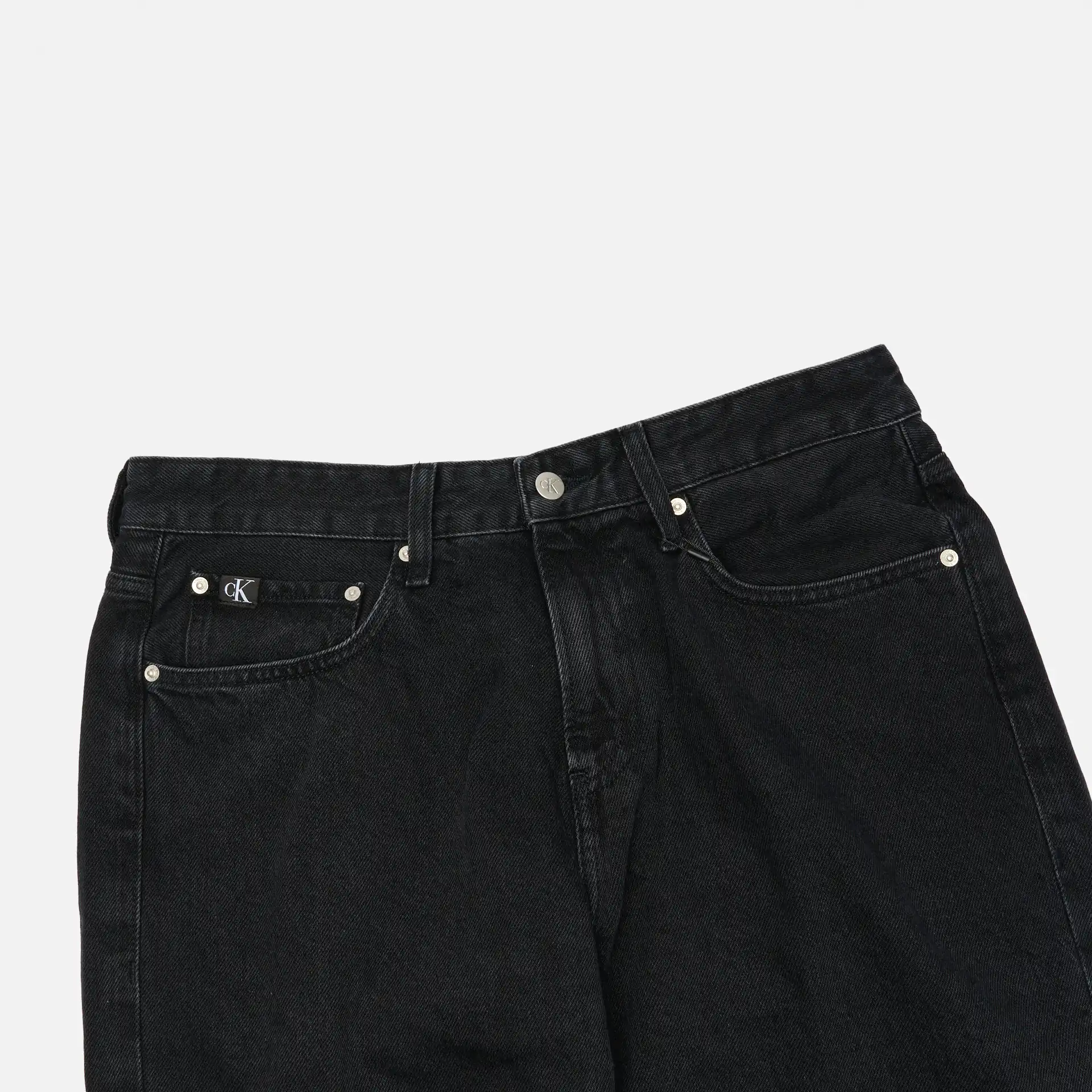 Calvin Klein Jeans 90`s Straight Jeans Black