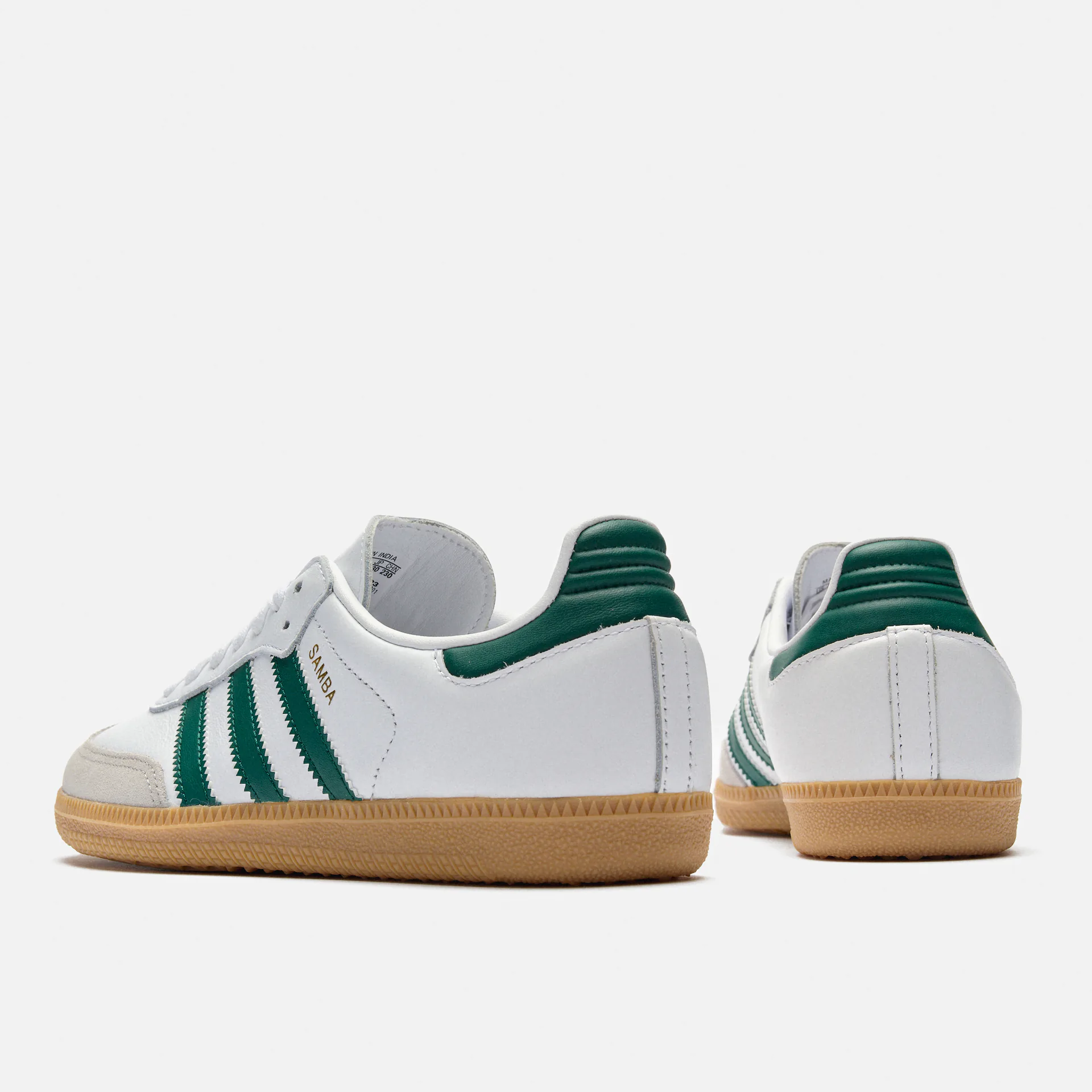 adidas Originals Samba OG Sneaker White/Green/Gum