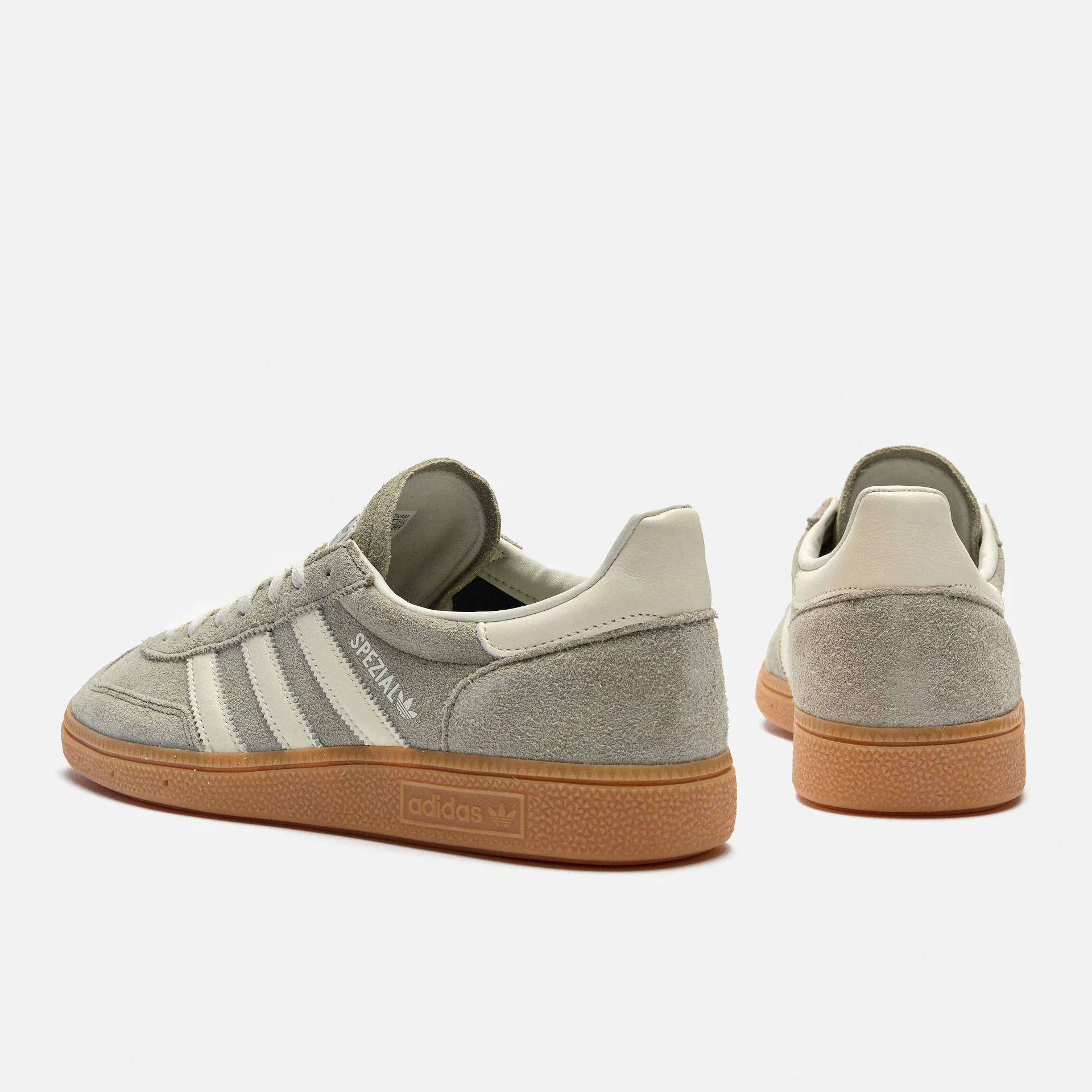 adidas Originals Handball Spezial Sneaker Silver Pebble/Off White/Gum