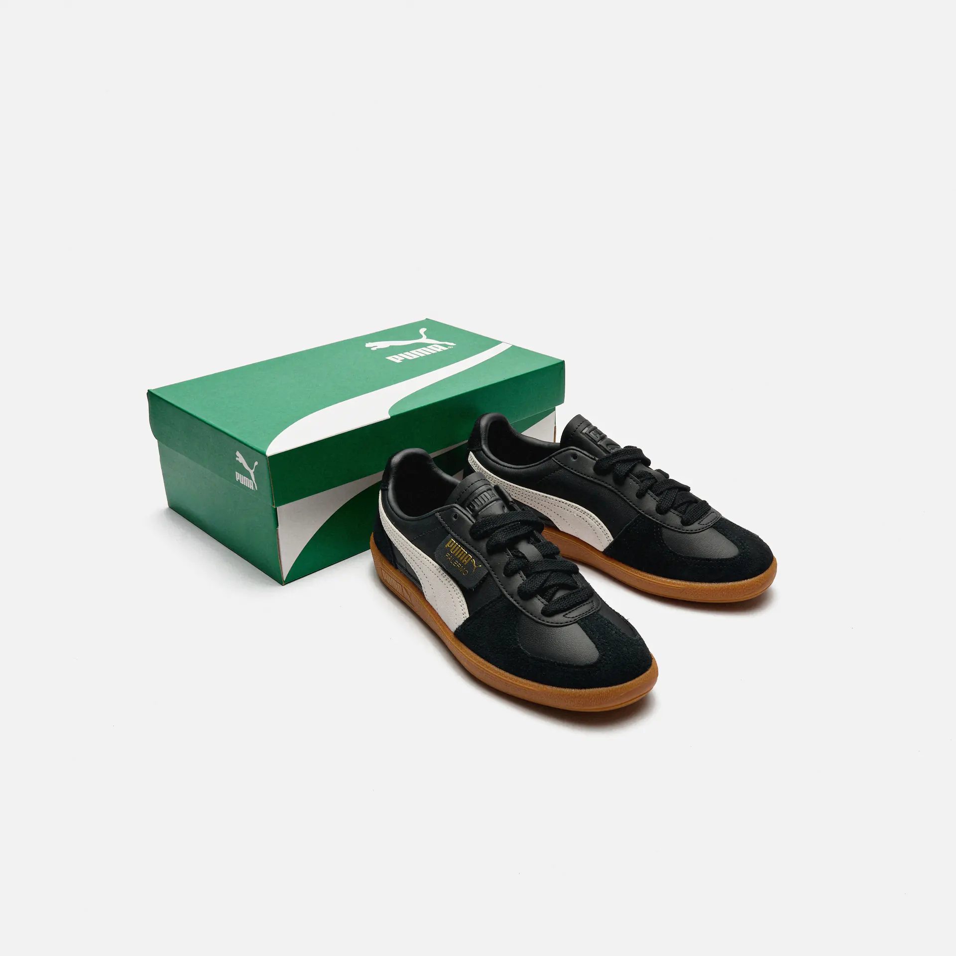 PUMA Palermo Lth Sneaker Black/Gum