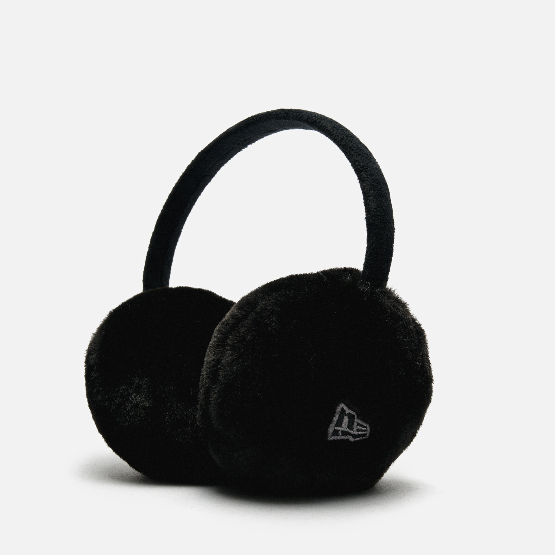 New Era Faux Fur Ear Muffs Black