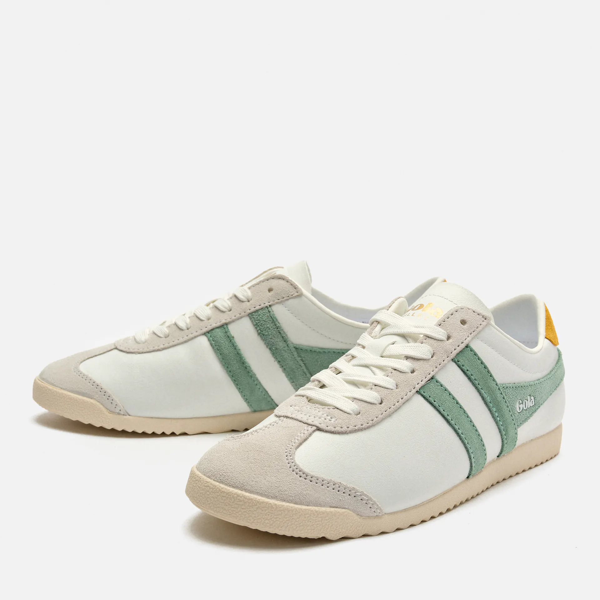 Gola Bullet Pure Sneaker White/Green Mist/Sun