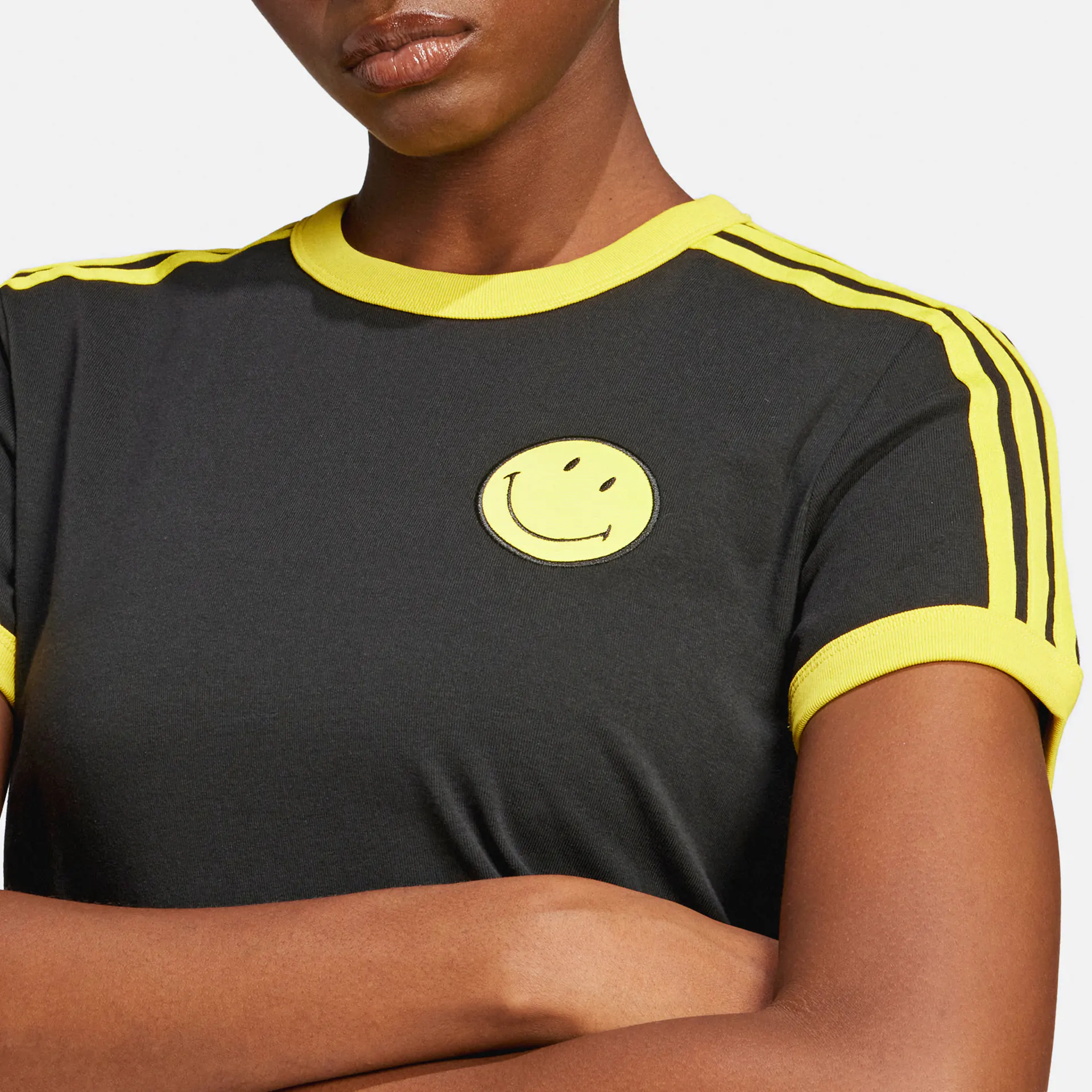 adidas Smiley Cali T-Shirt Black