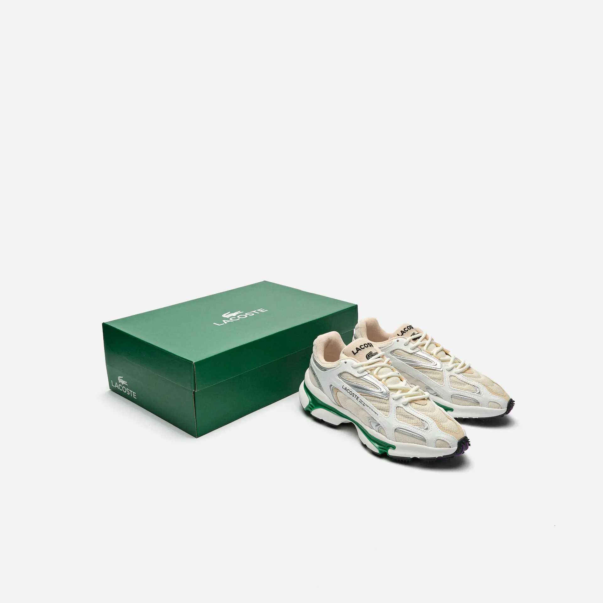 Lacoste L003 2K24 124 1 SMA Sneaker White/Green