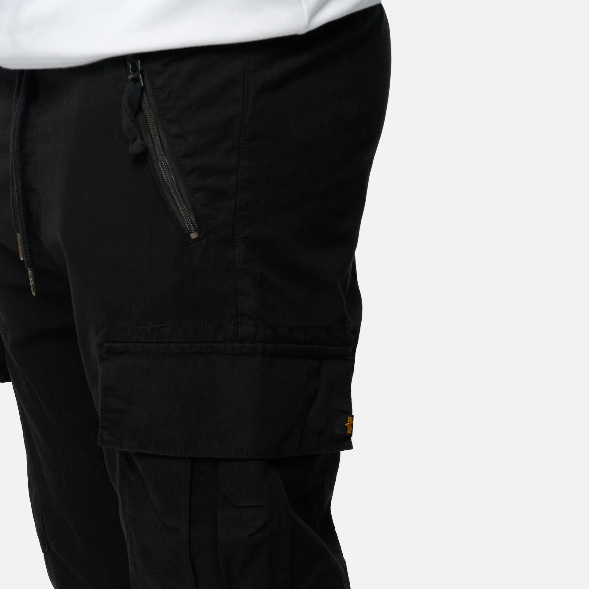 Alpha Industries Ripstop Cargo Pants Black