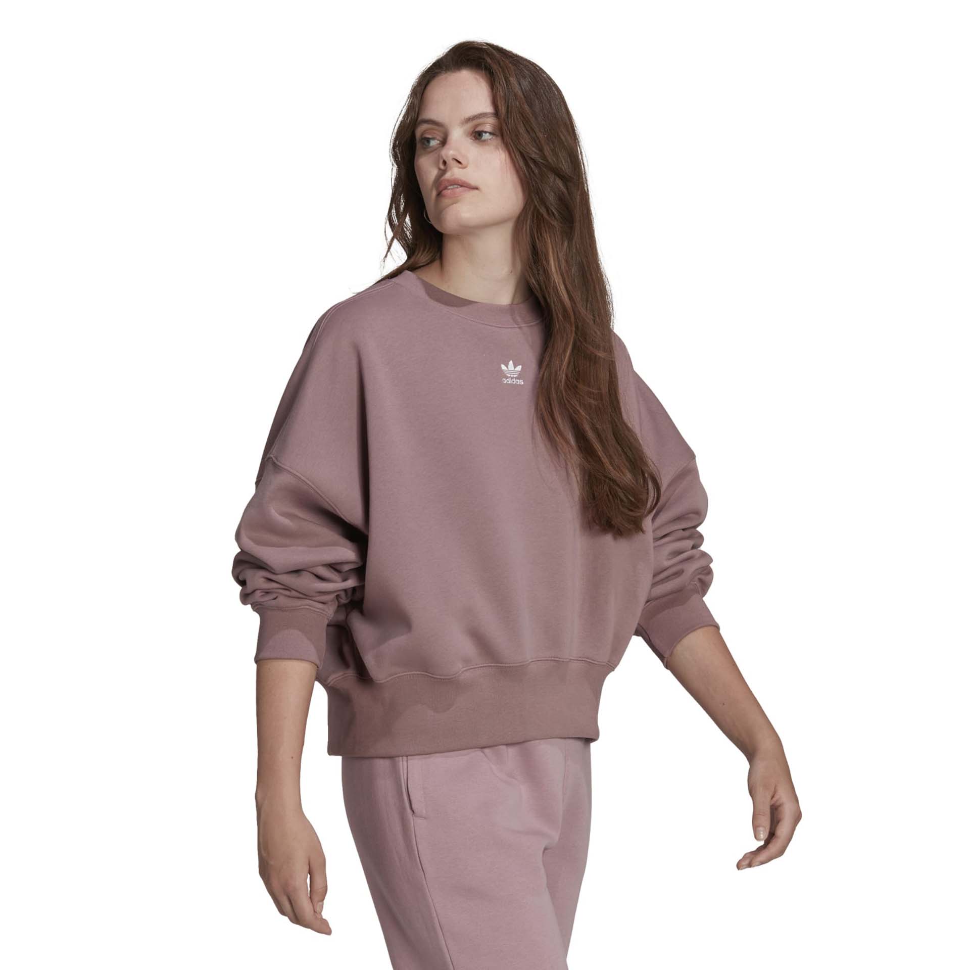 adidas Adicolor Essentials Fleece Sweatshirt Purple