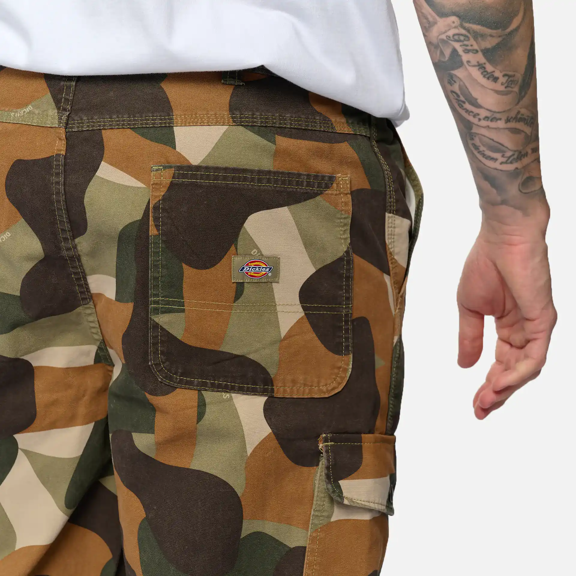 Dickies Duck Canvas Camo Cargo Imperial Green 