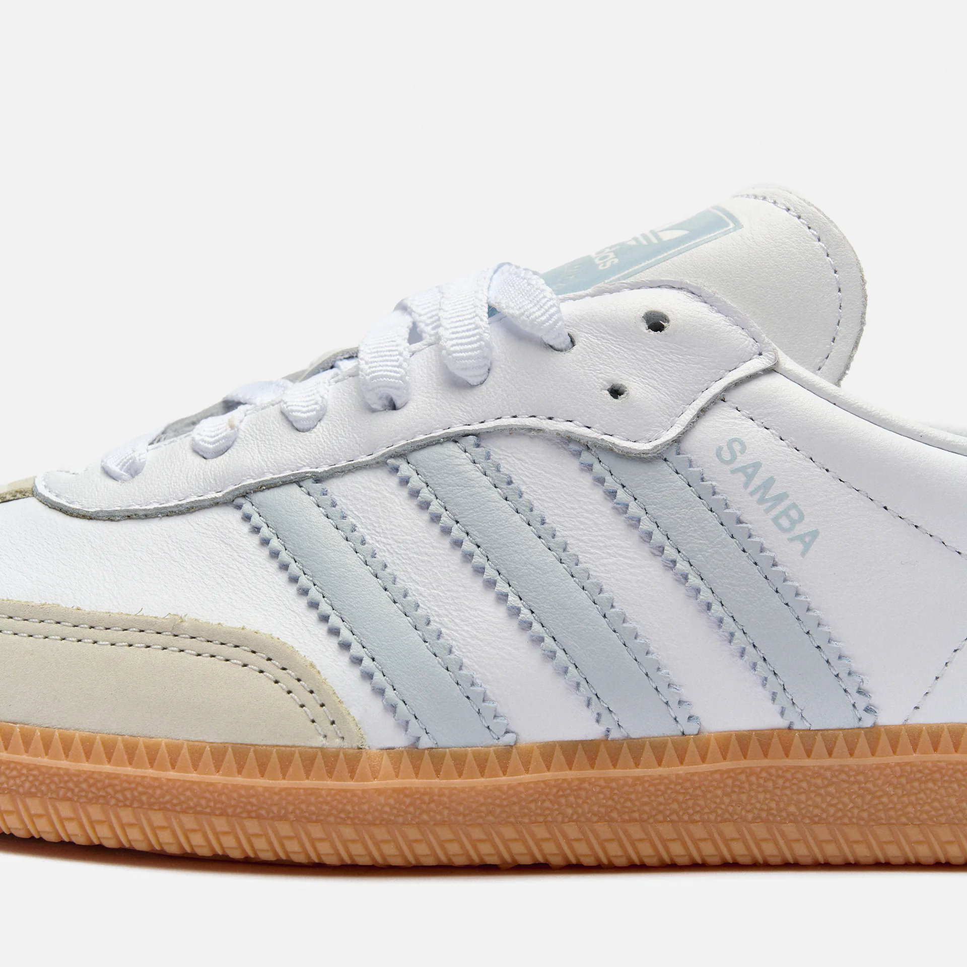 adidas Originals Samba Sneaker OG W Cloud White/Halo Blue/Off White