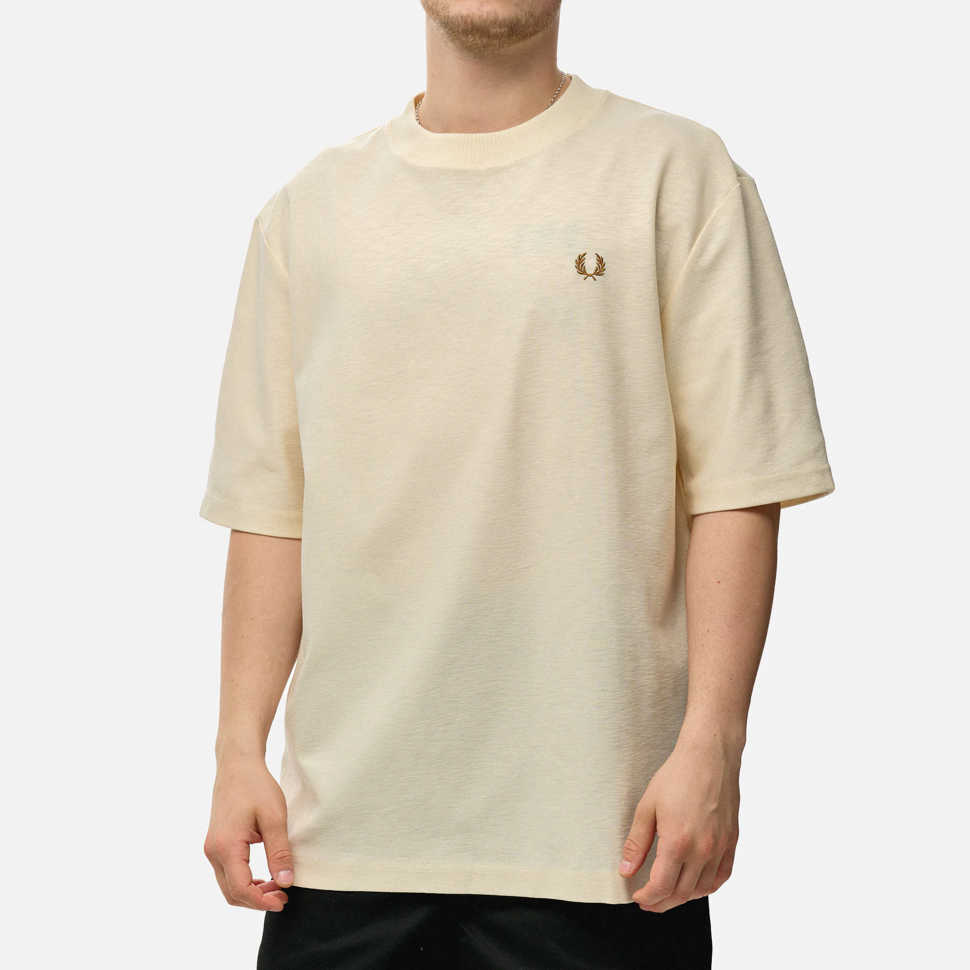 Fred Perry Slub T-Shirt Ecru