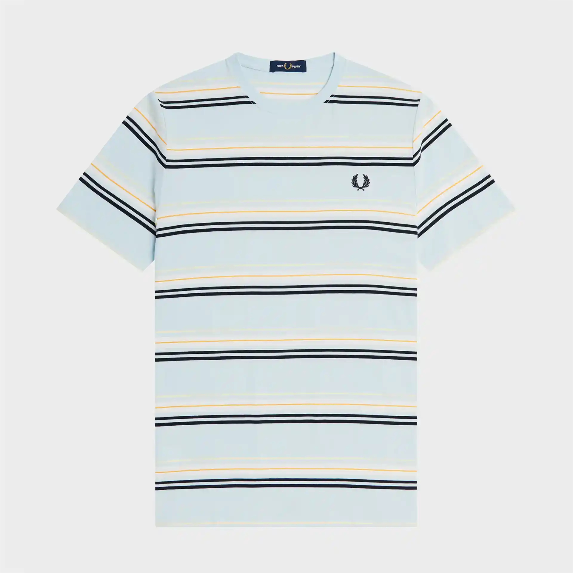 Fred Perry Stripe T-Shirt Light Ice