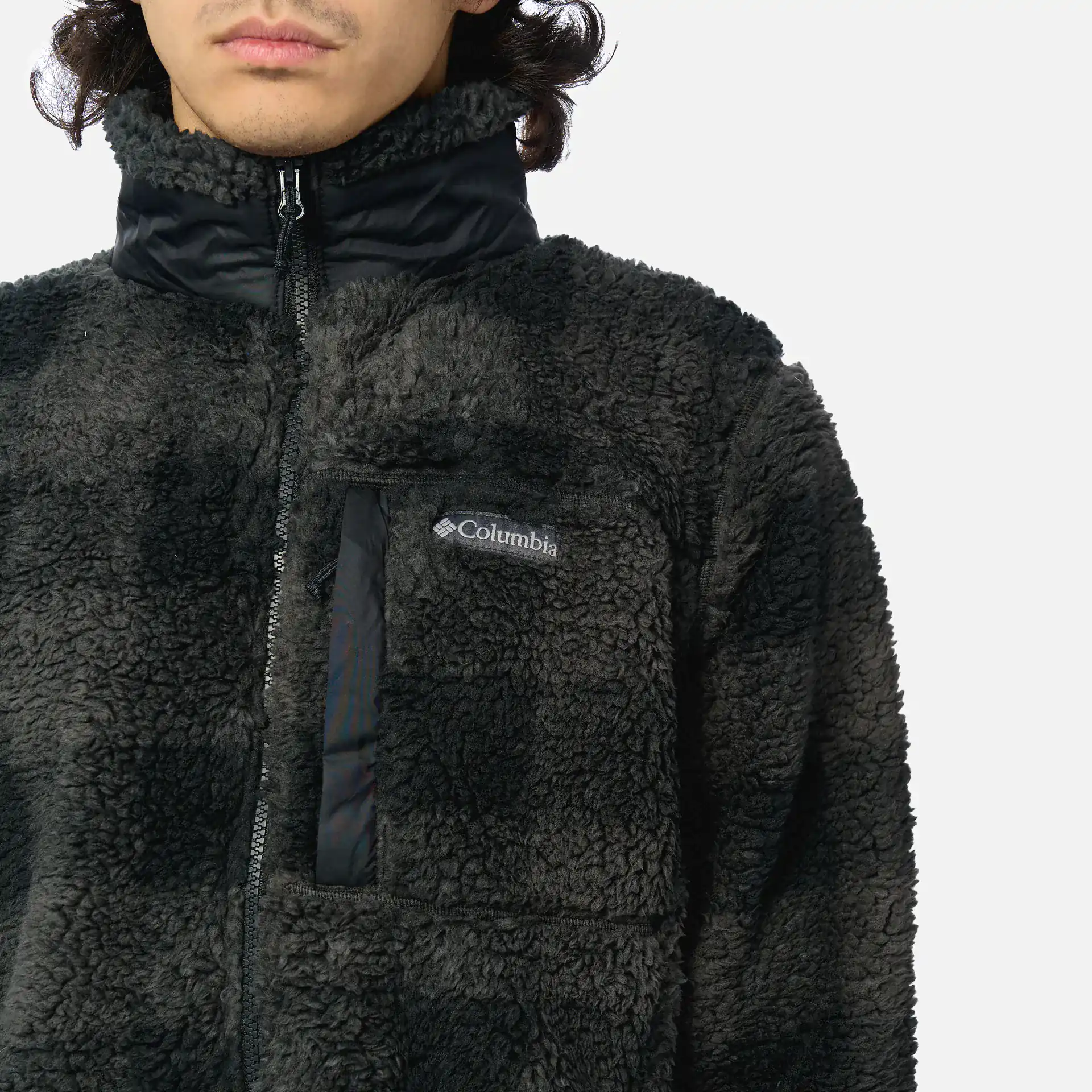 Columbia Winter Pass™ Printed Fleece II Black Check 